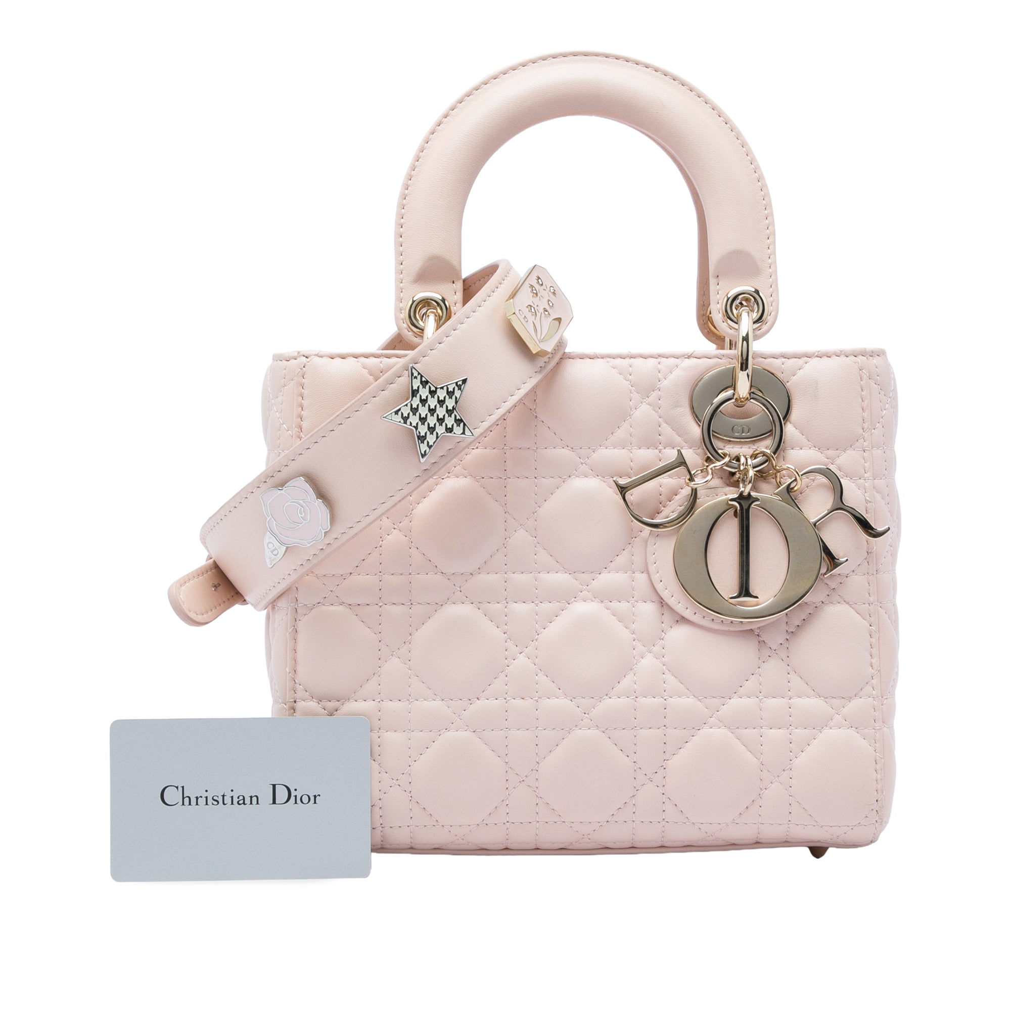 Dior Small Lambskin Cannage MyABCDior Lady Dior - image 6