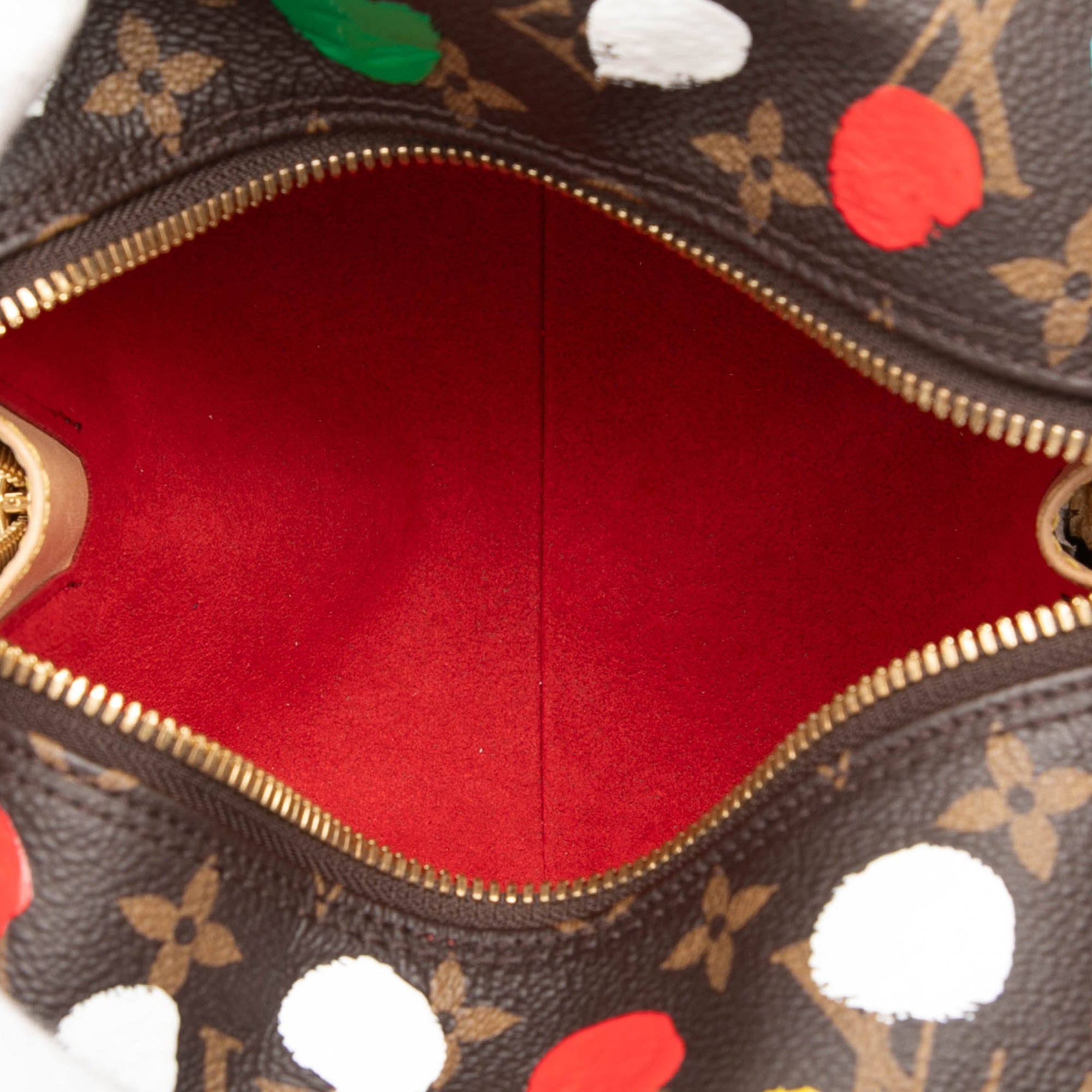 Louis Vuitton Yayoi Kusama Monogram Painted Dots Square Bag - image 4