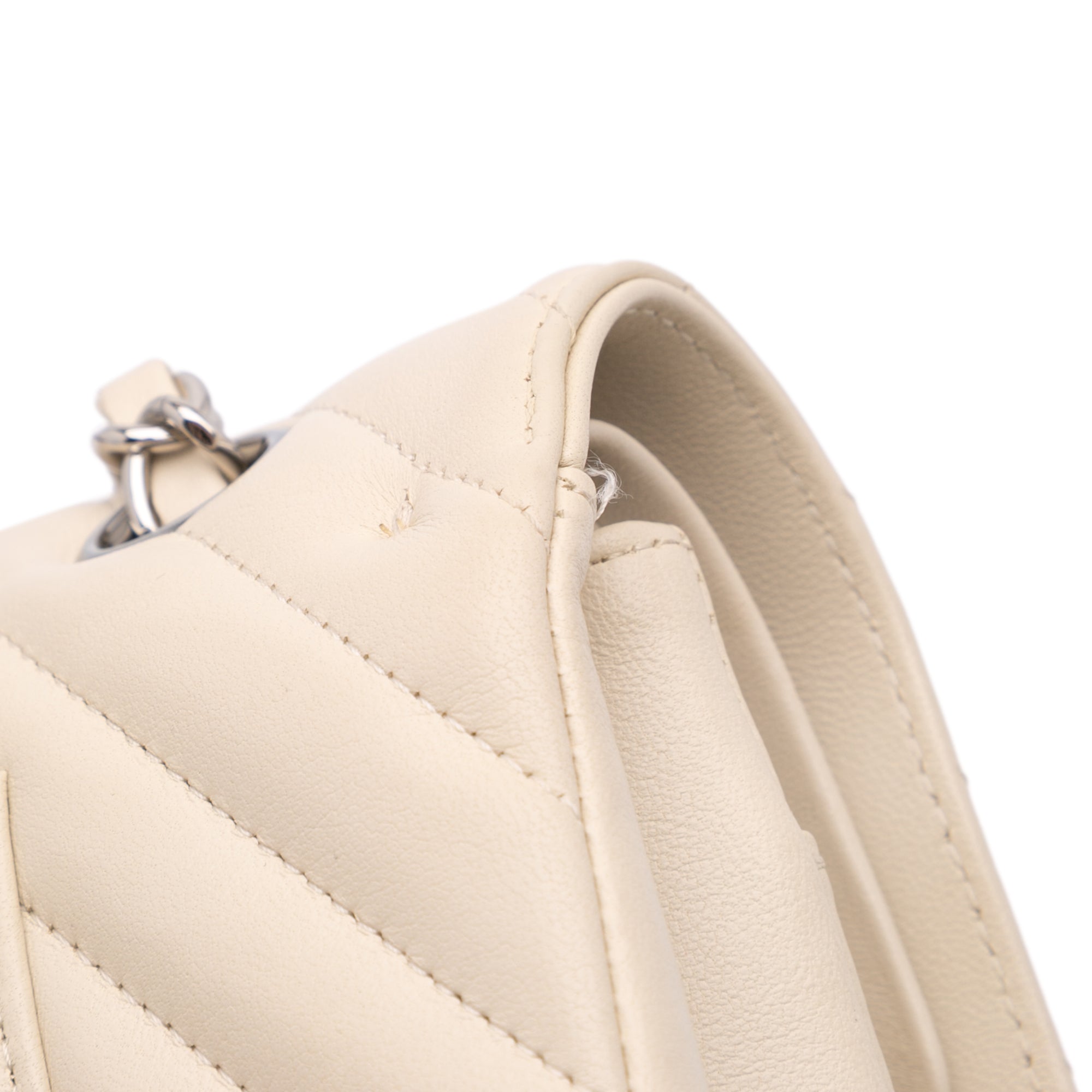 Chanel Medium Classic Chevron Lambskin Double Flap - image 10