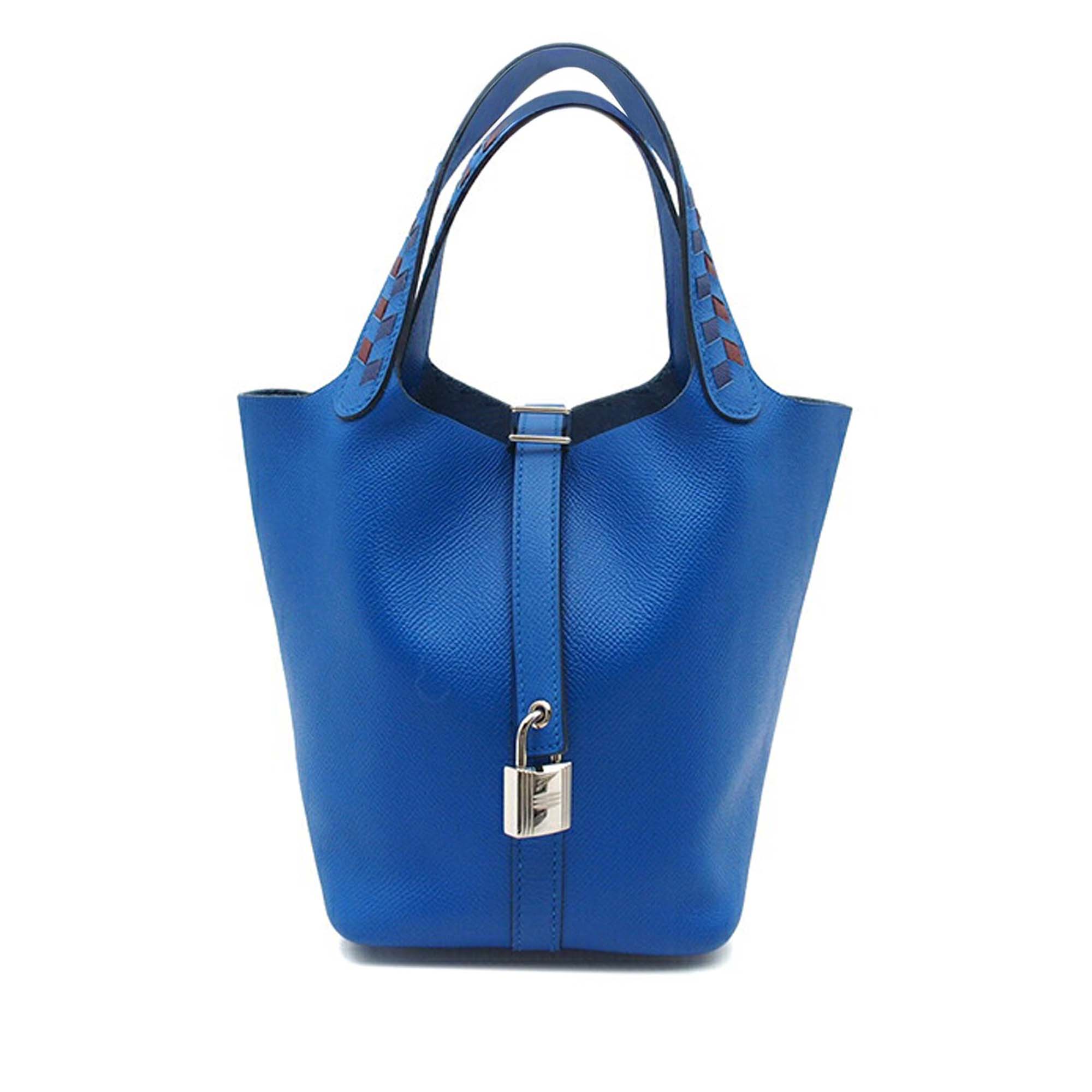 Hermès Epsom Tressage Picotin Lock 18 - image 1