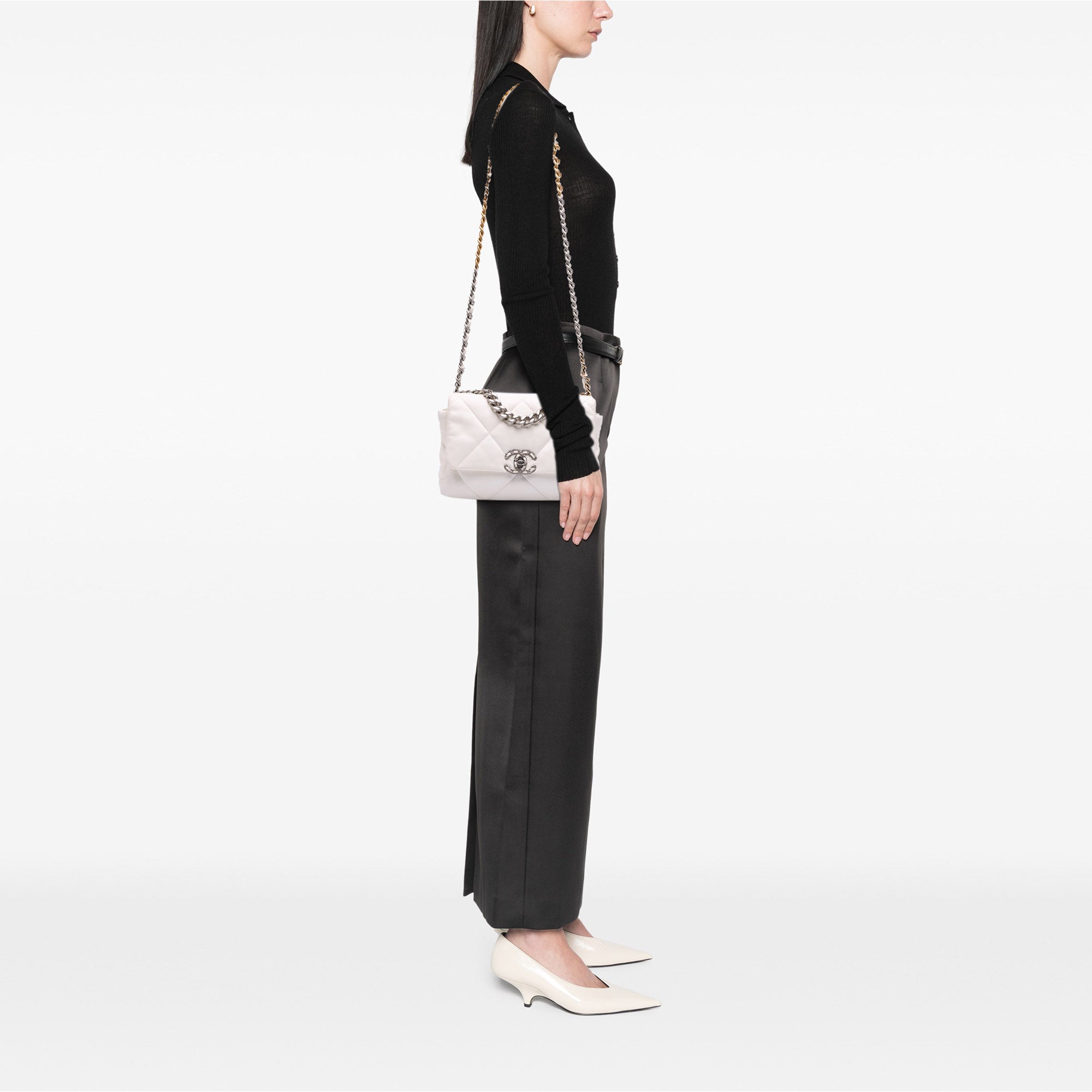 Chanel Medium Lambskin 19 Flap - image 8