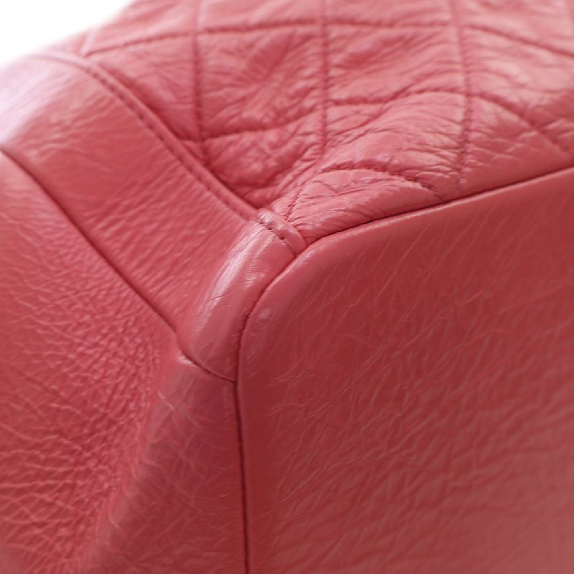 Chanel CC Quilted Shiny Calfskin Drawstring Bucket Bag - image 10