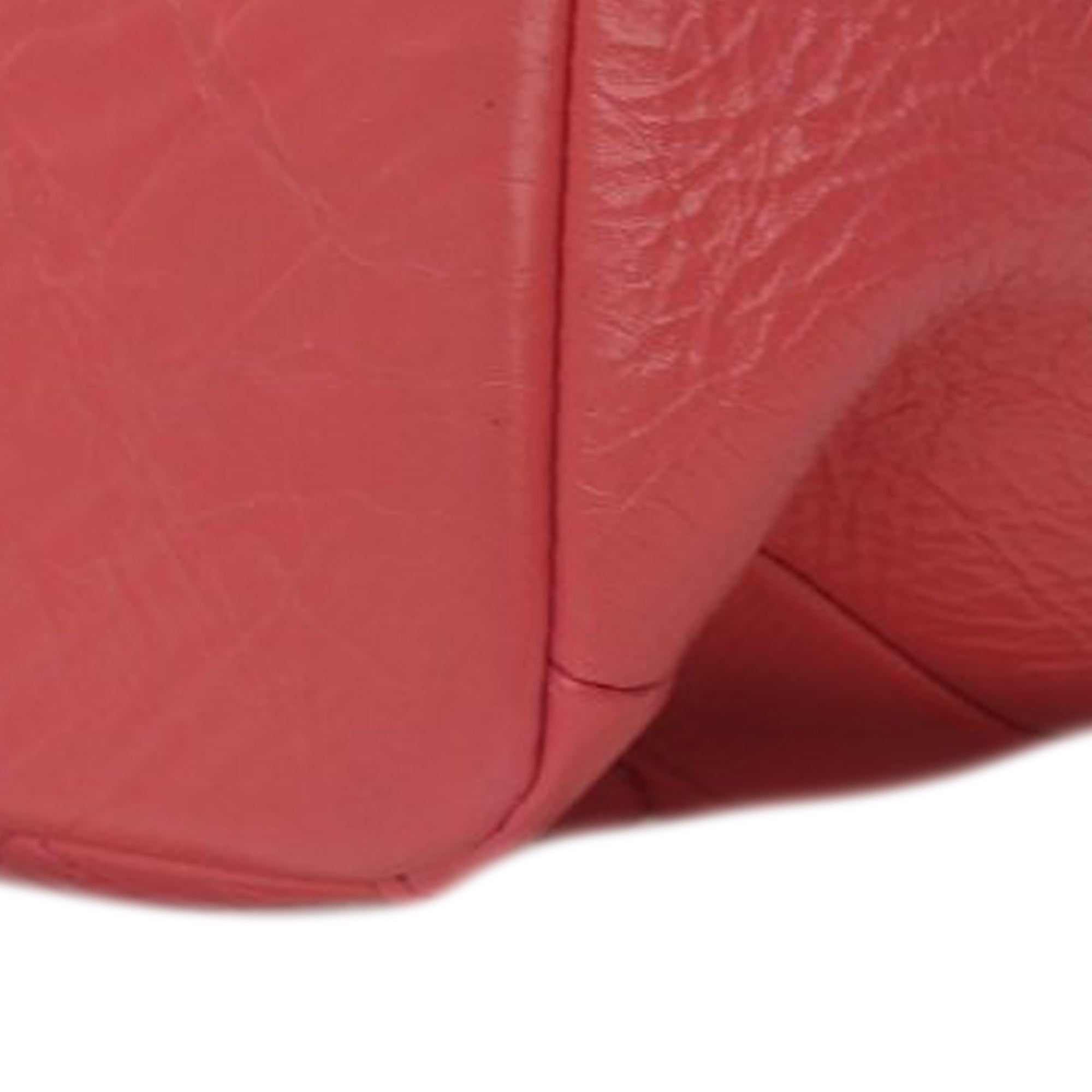 Chanel CC Quilted Shiny Calfskin Drawstring Bucket Bag - image 11