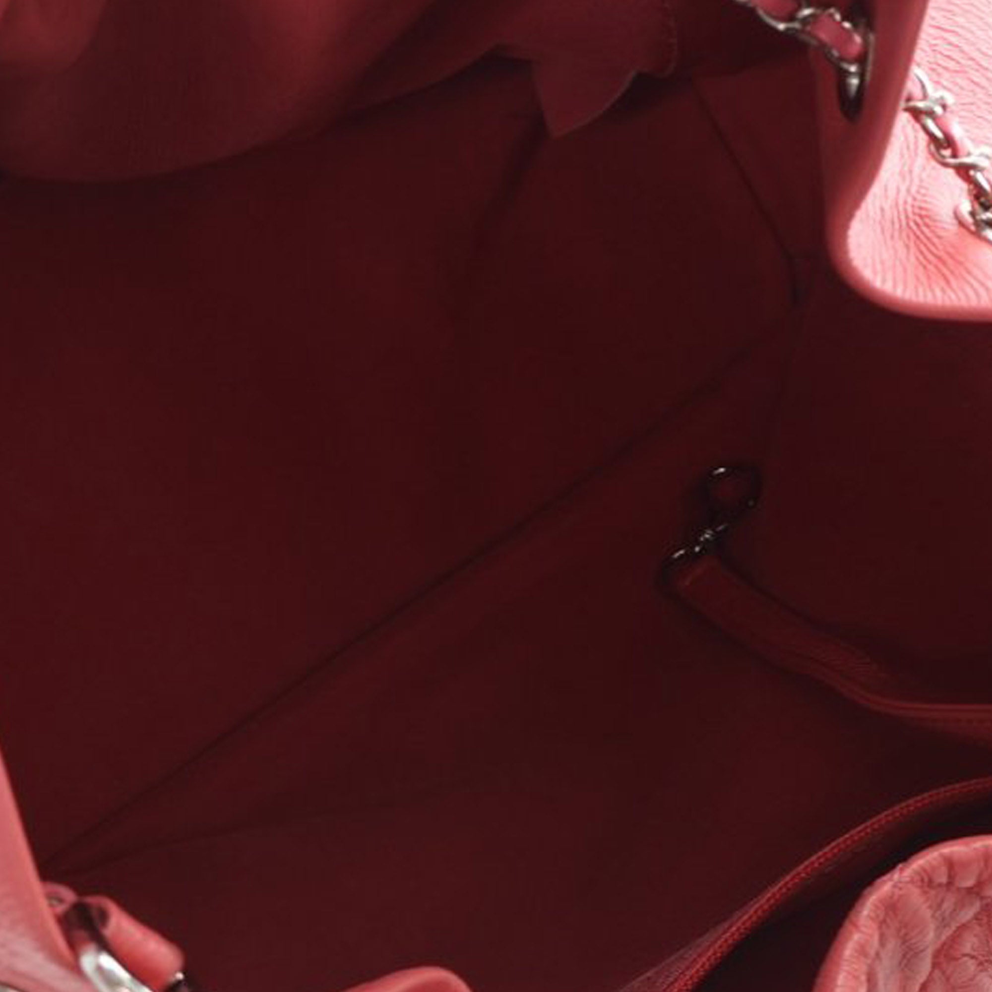 Chanel CC Quilted Shiny Calfskin Drawstring Bucket Bag - image 4