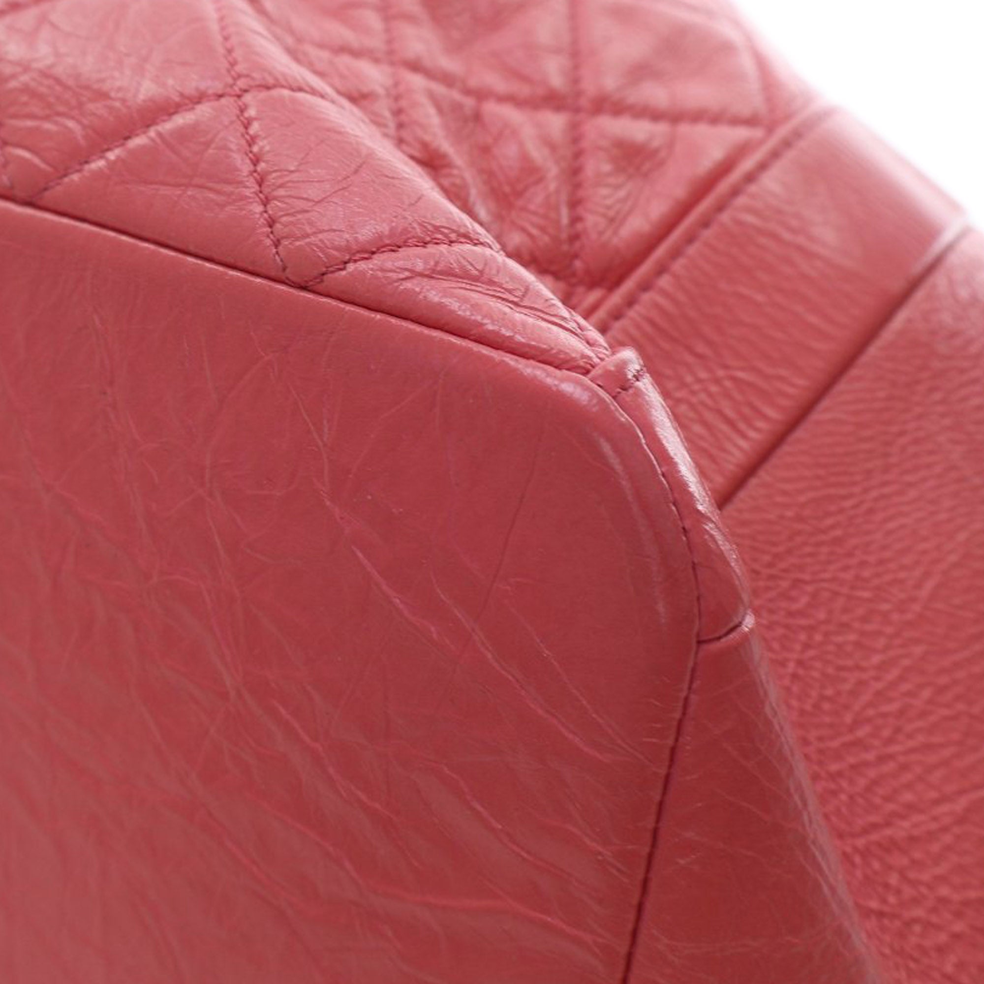Chanel CC Quilted Shiny Calfskin Drawstring Bucket Bag - image 9
