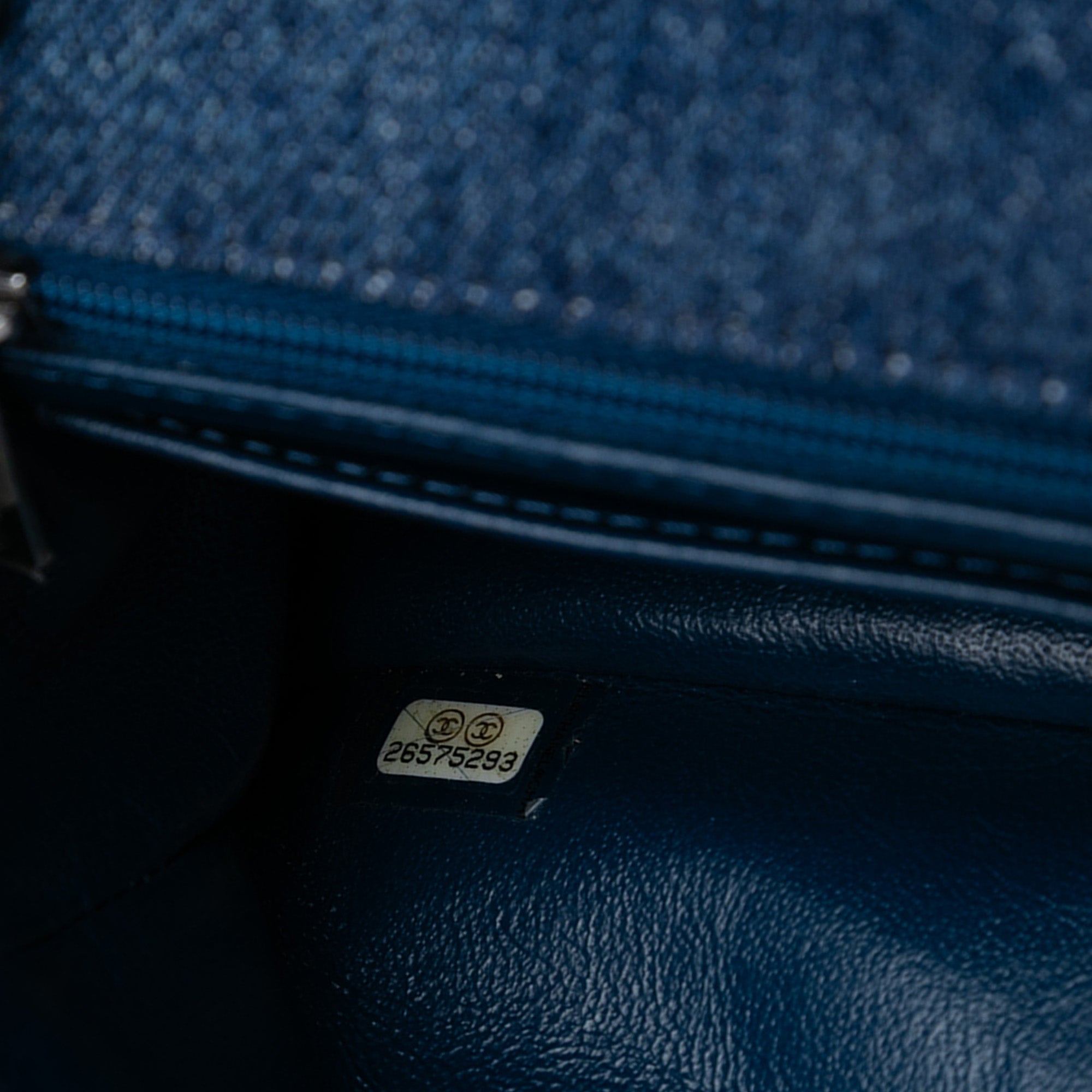 Chanel Mini Rectangular Classic Denim Braided Single Flap - image 5