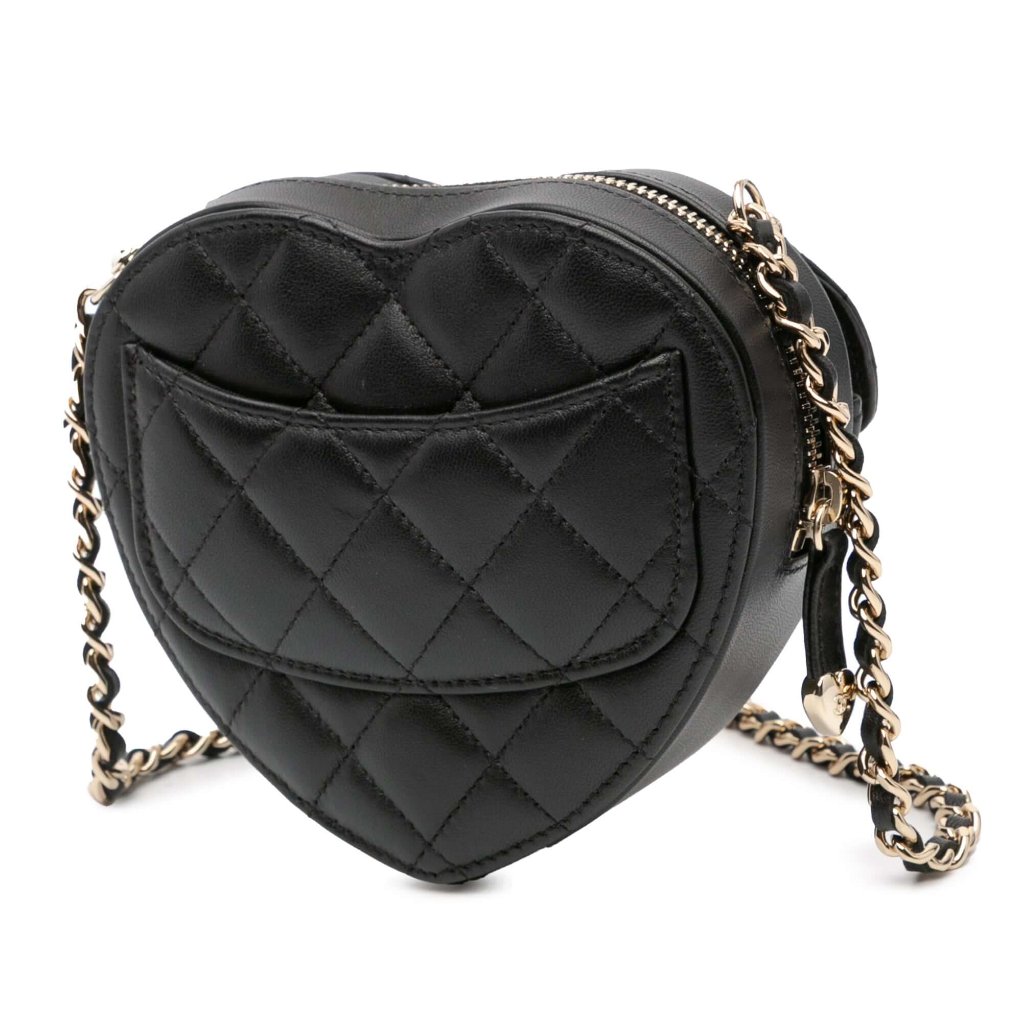 Chanel Mini Lambskin CC in Love Heart Crossbody