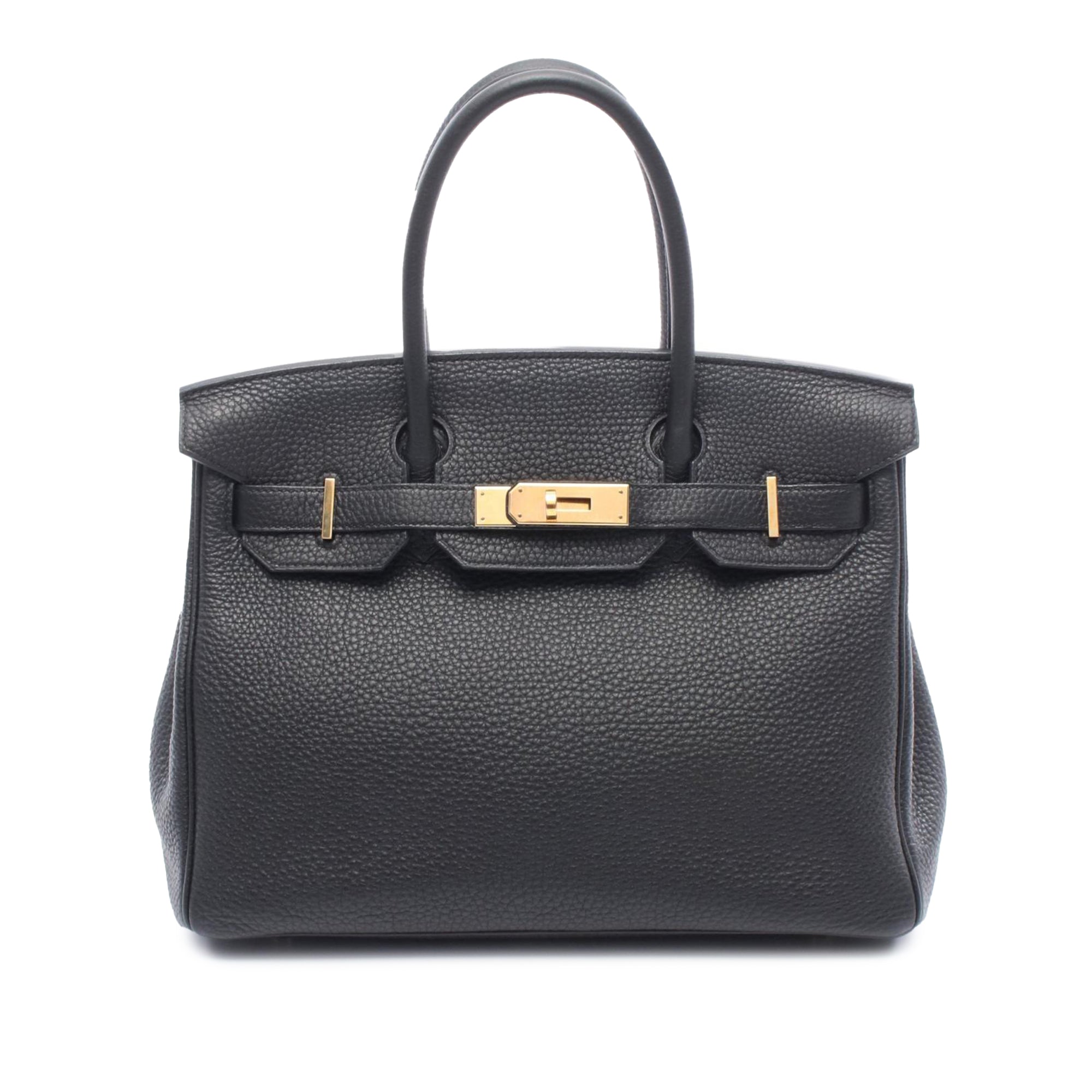 Hermès HERMES Birkin 30 Handbag Togo leather Togo leather Black Used Women - image 1