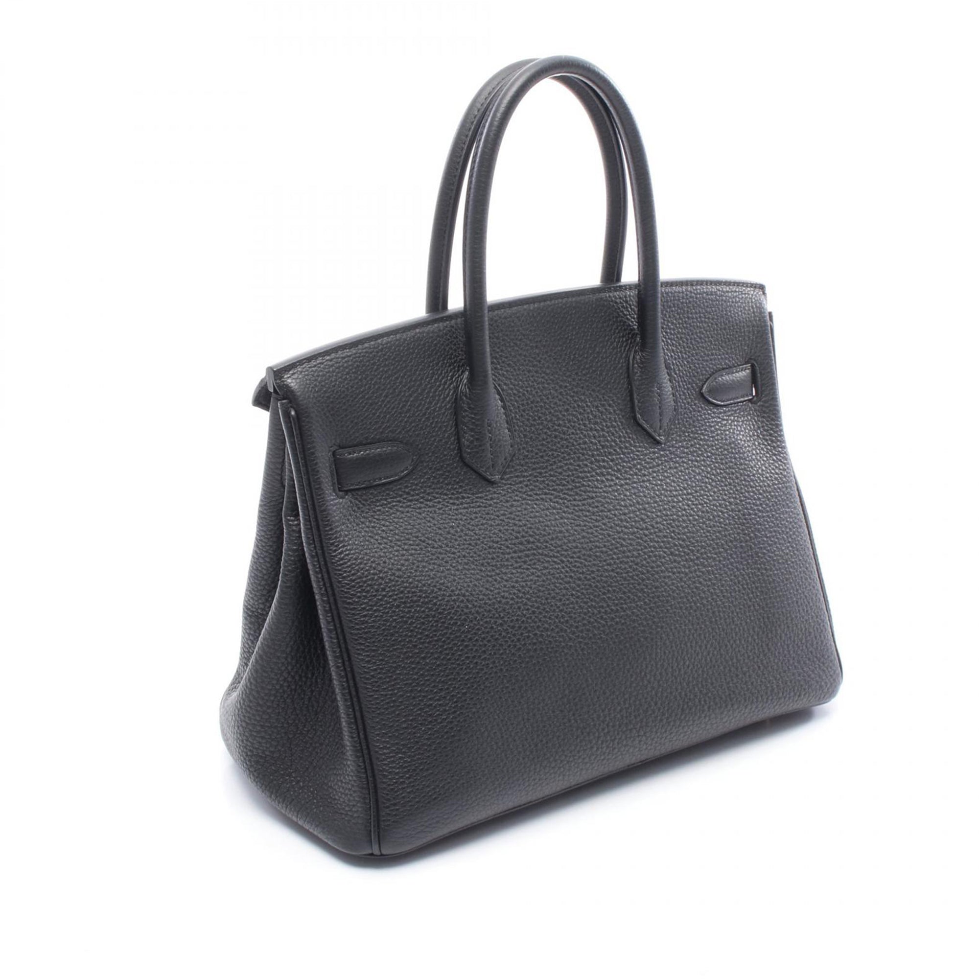 Hermès HERMES Birkin 30 Handbag Togo leather Togo leather Black Used Women - image 2