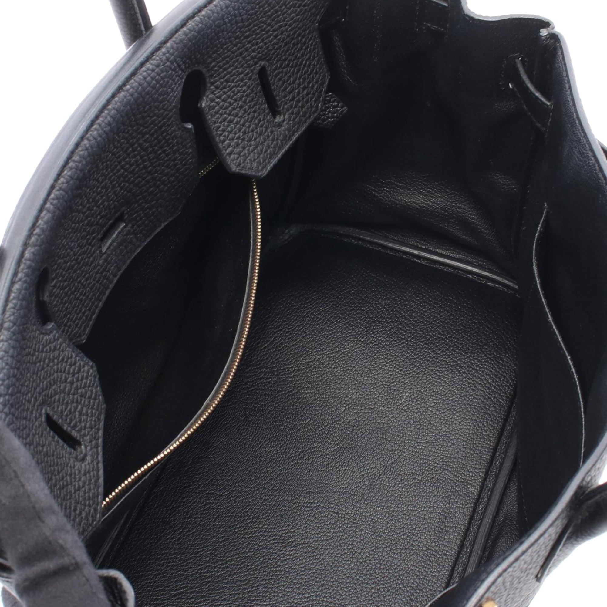 Hermès HERMES Birkin 30 Handbag Togo leather Togo leather Black Used Women - image 3