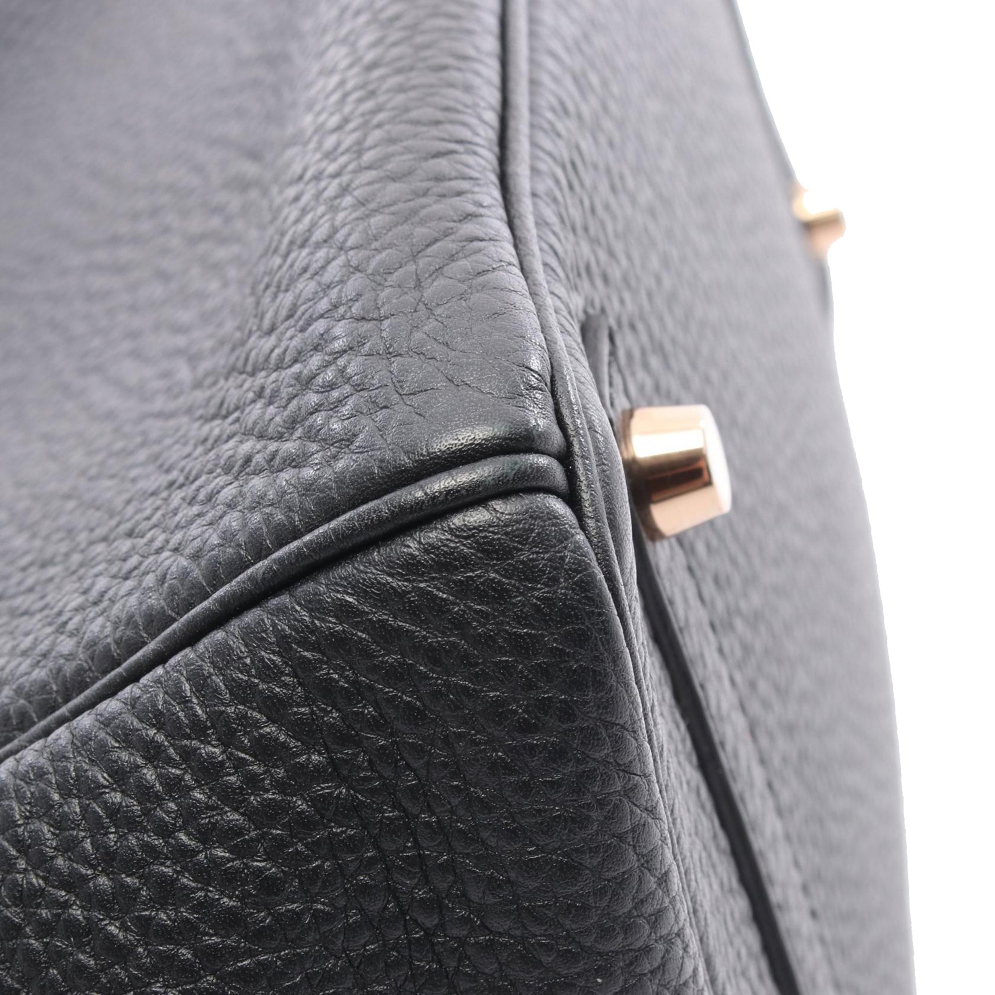 Hermès HERMES Birkin 30 Handbag Togo leather Togo leather Black Used Women - image 8