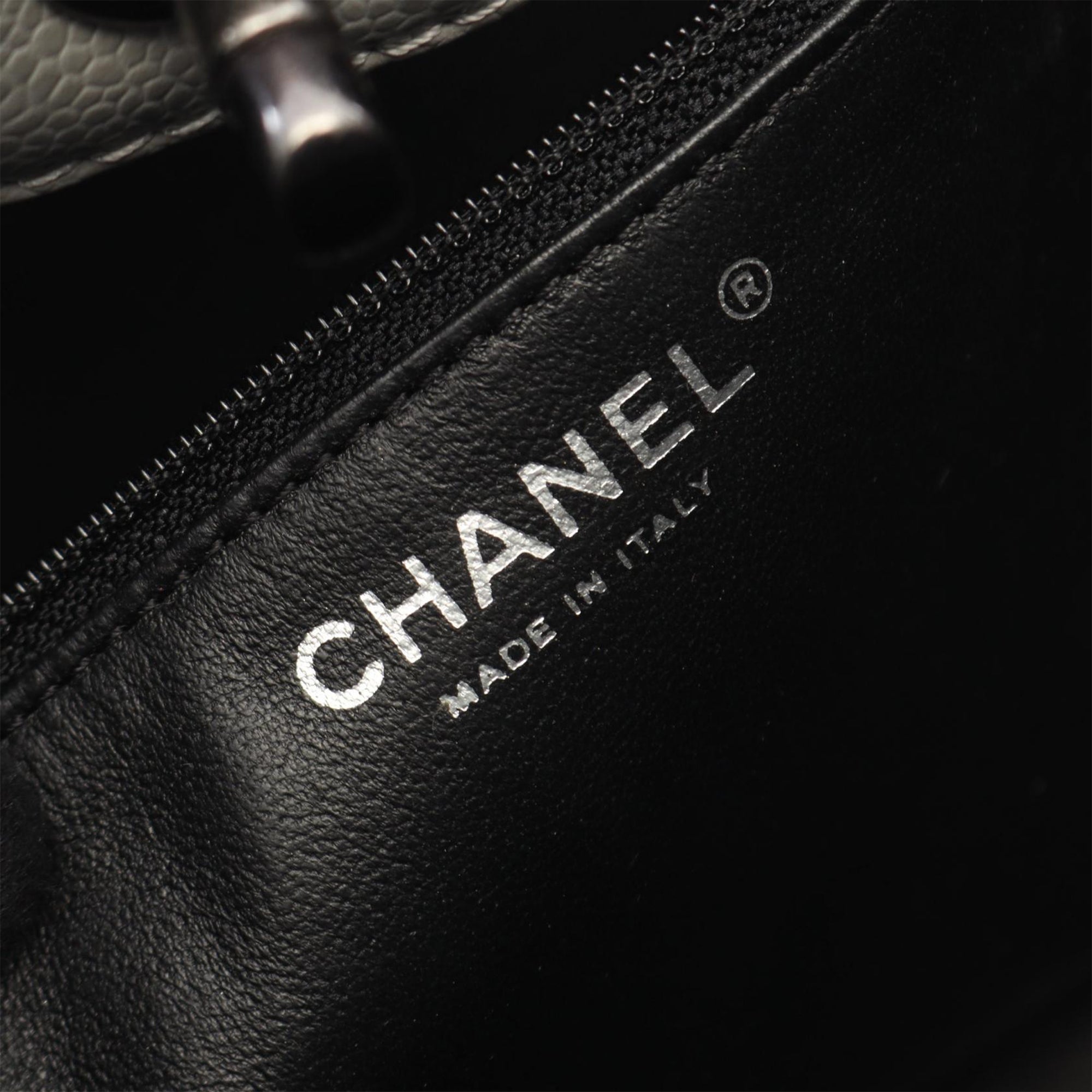 Chanel Quilted Caviar Shopping Tote - image 4