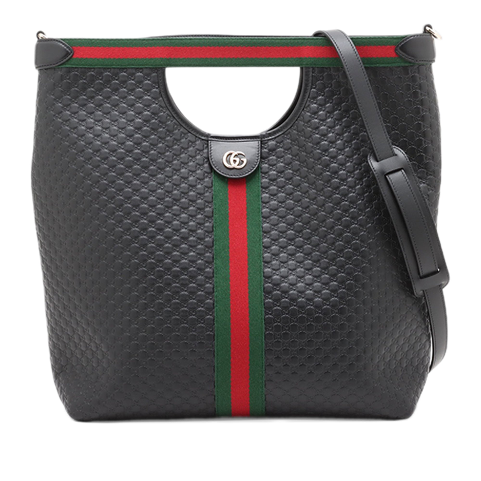 Gucci Microguccissima Web Giglio Tote - image 1