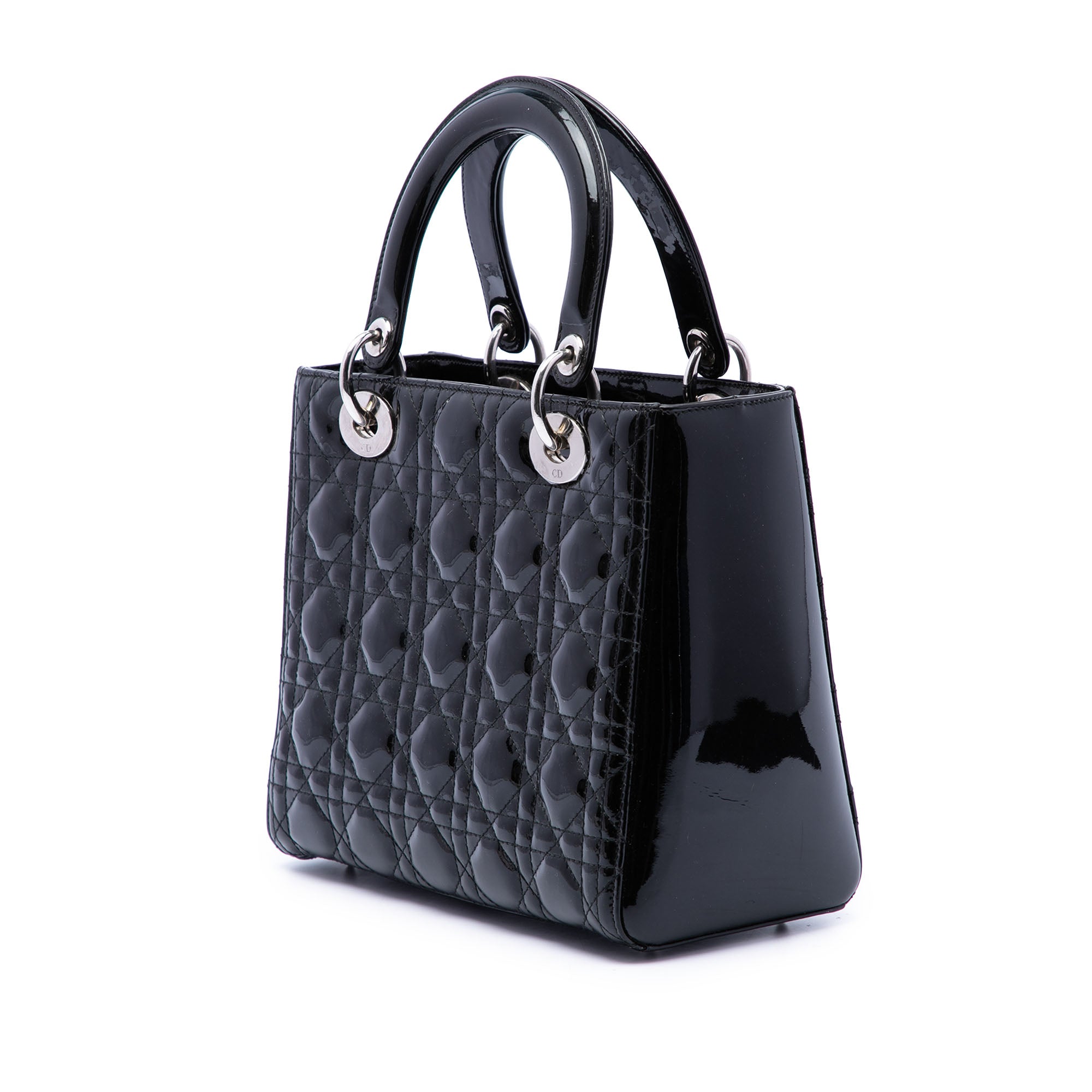 Dior Medium Patent Cannage Lady Dior - image 2