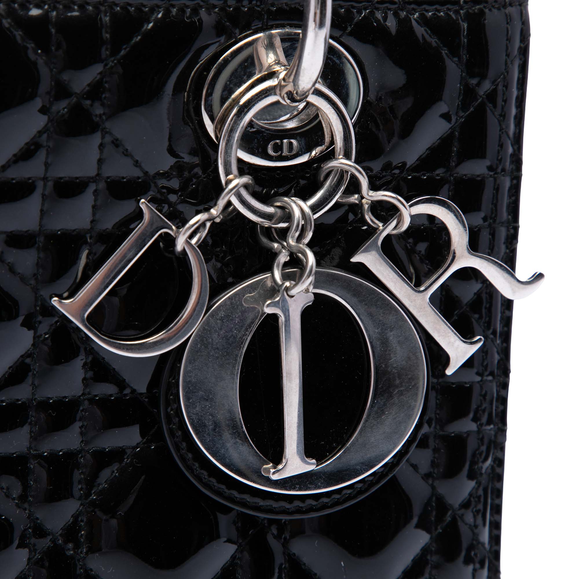 Dior Medium Patent Cannage Lady Dior - image 5
