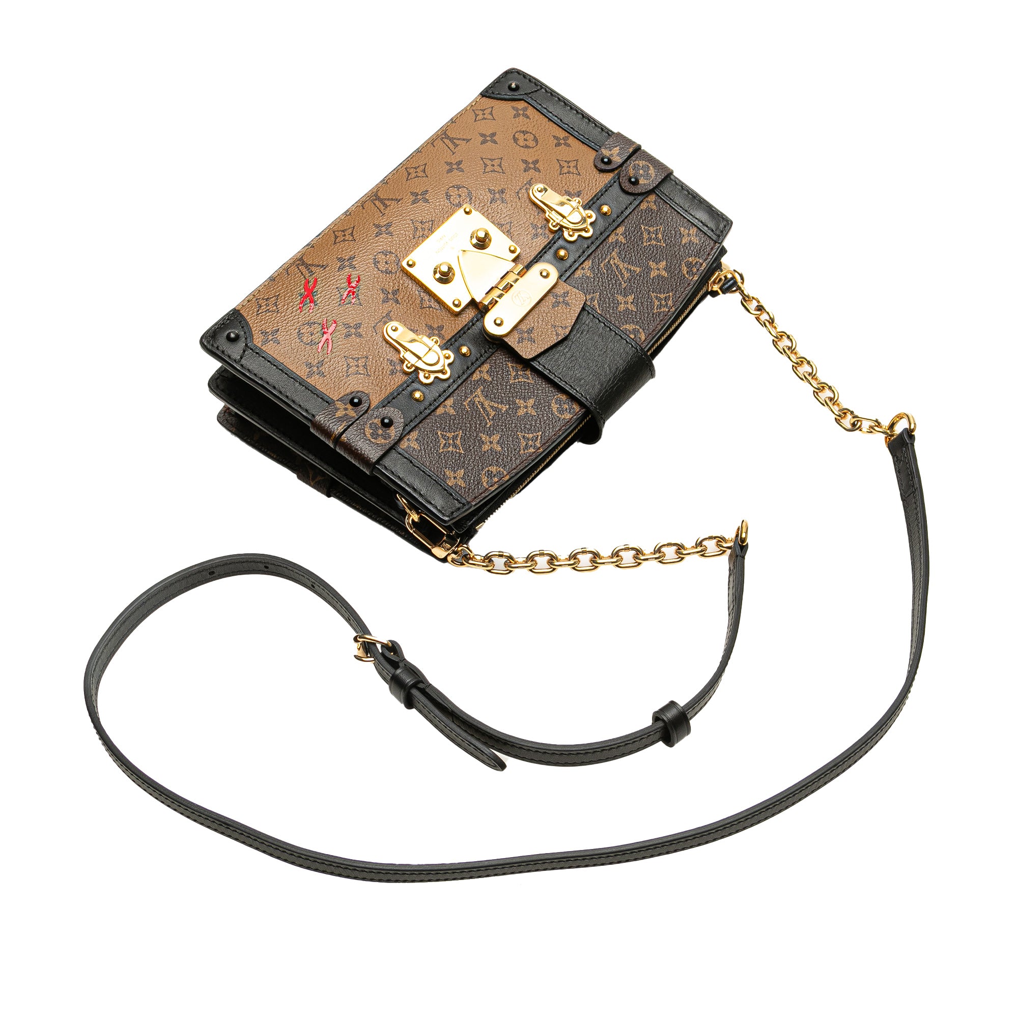 Louis Vuitton Monogram Reverse Trunk Clutch - image 9