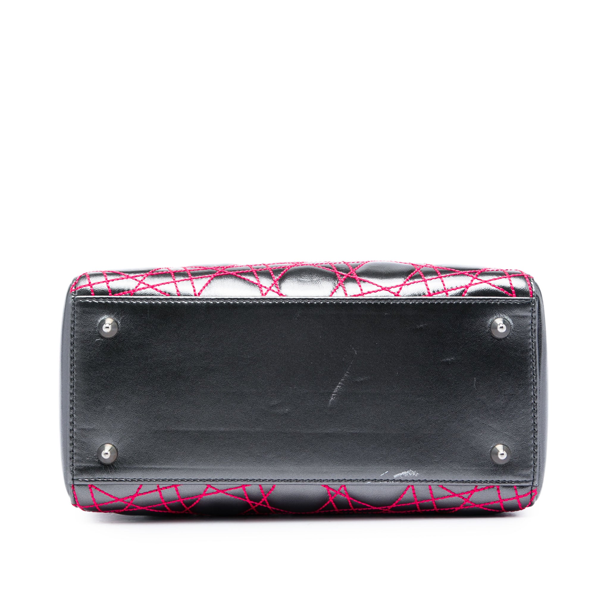 Dior Anselm Reyle Medium Metallic Lambskin Cannage Lady Dior - image 3