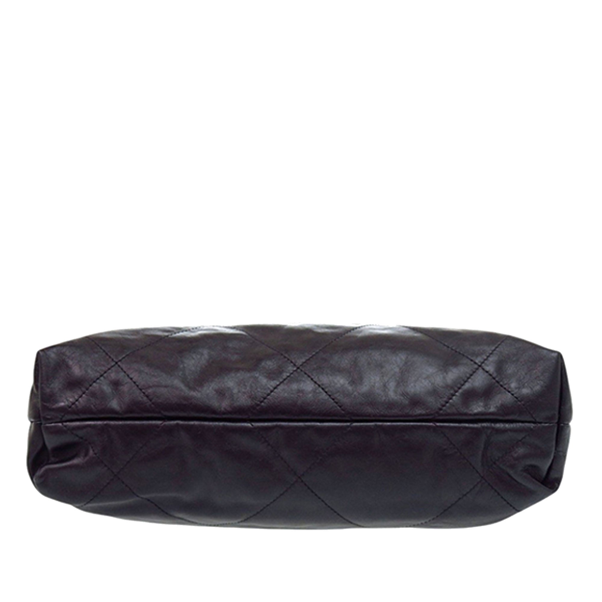 Chanel Small Quilted Shiny Calfskin 22 Handbag - image 3