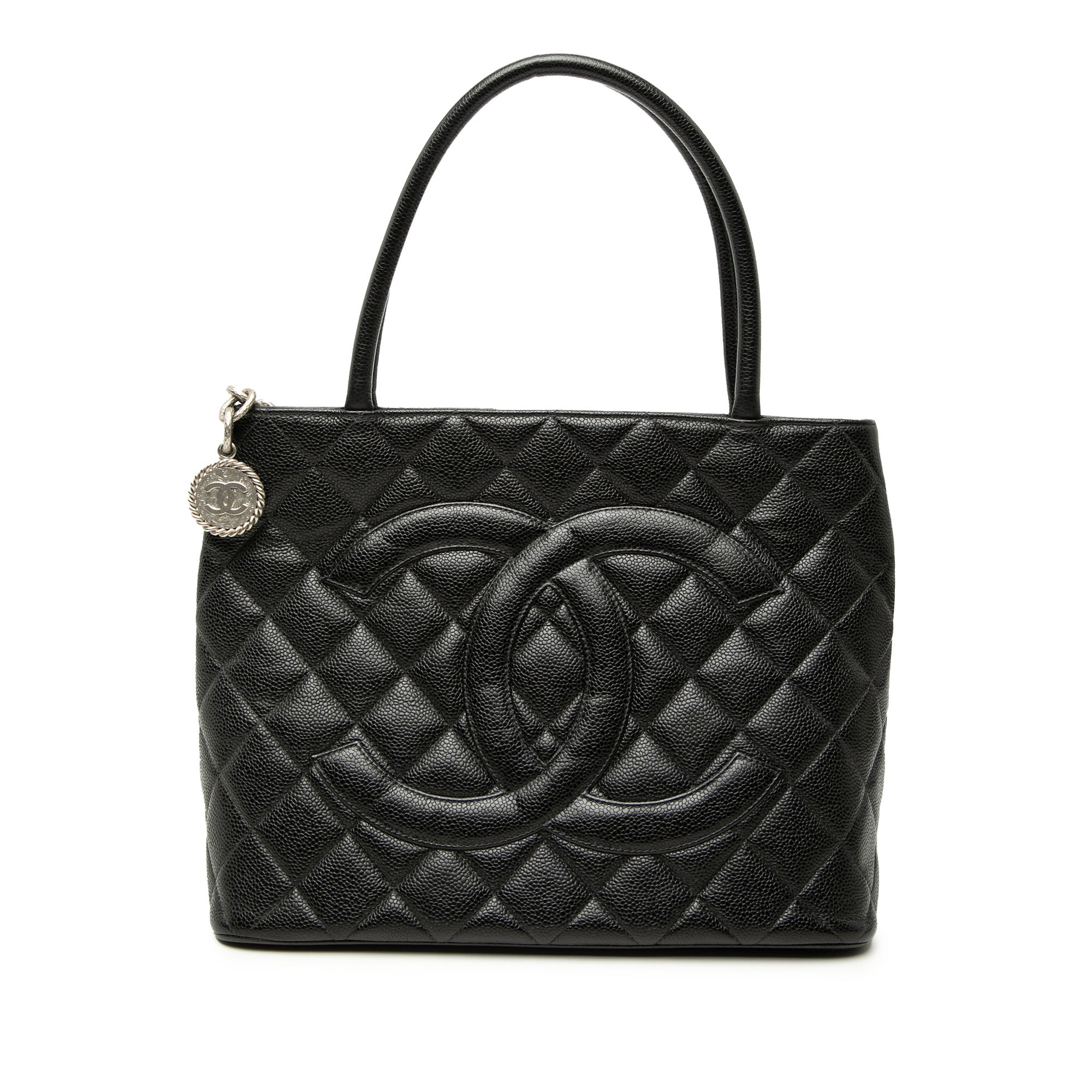 Chanel Caviar Medallion Tote - image 1