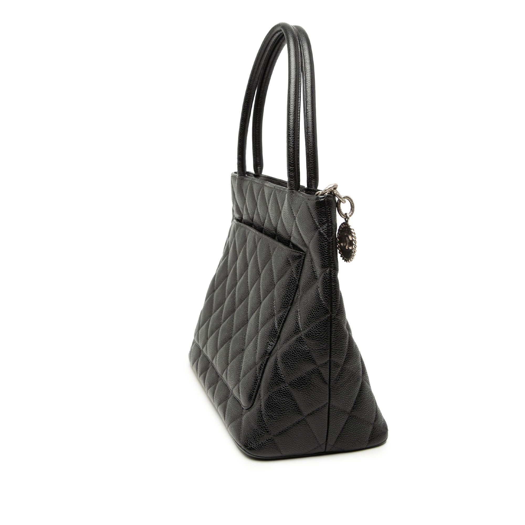 Chanel Caviar Medallion Tote - image 2