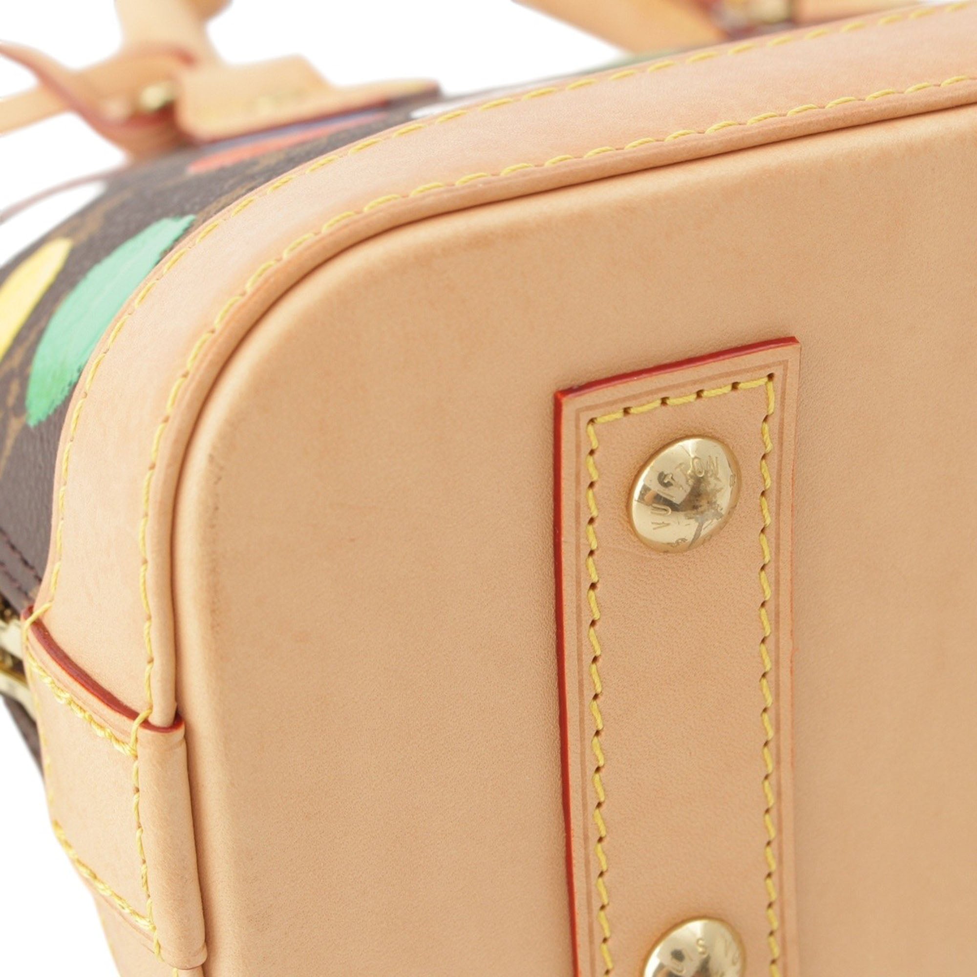 Louis Vuitton Yayoi Kusama Monogram Dots Alma BB - image 12