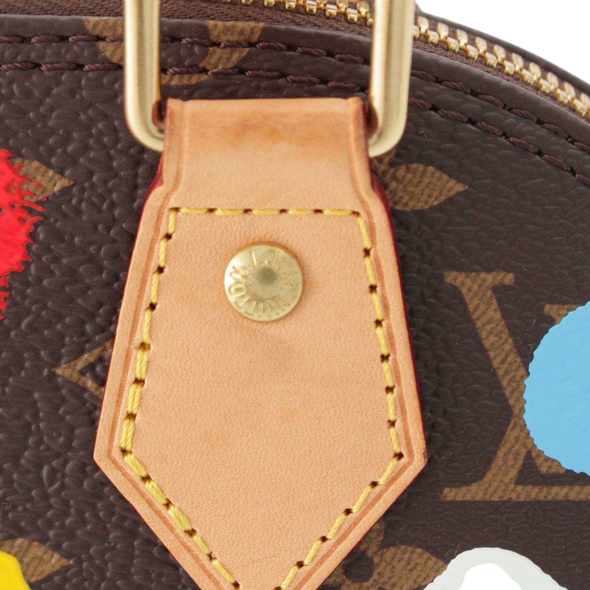 Louis Vuitton Yayoi Kusama Monogram Dots Alma BB - image 7