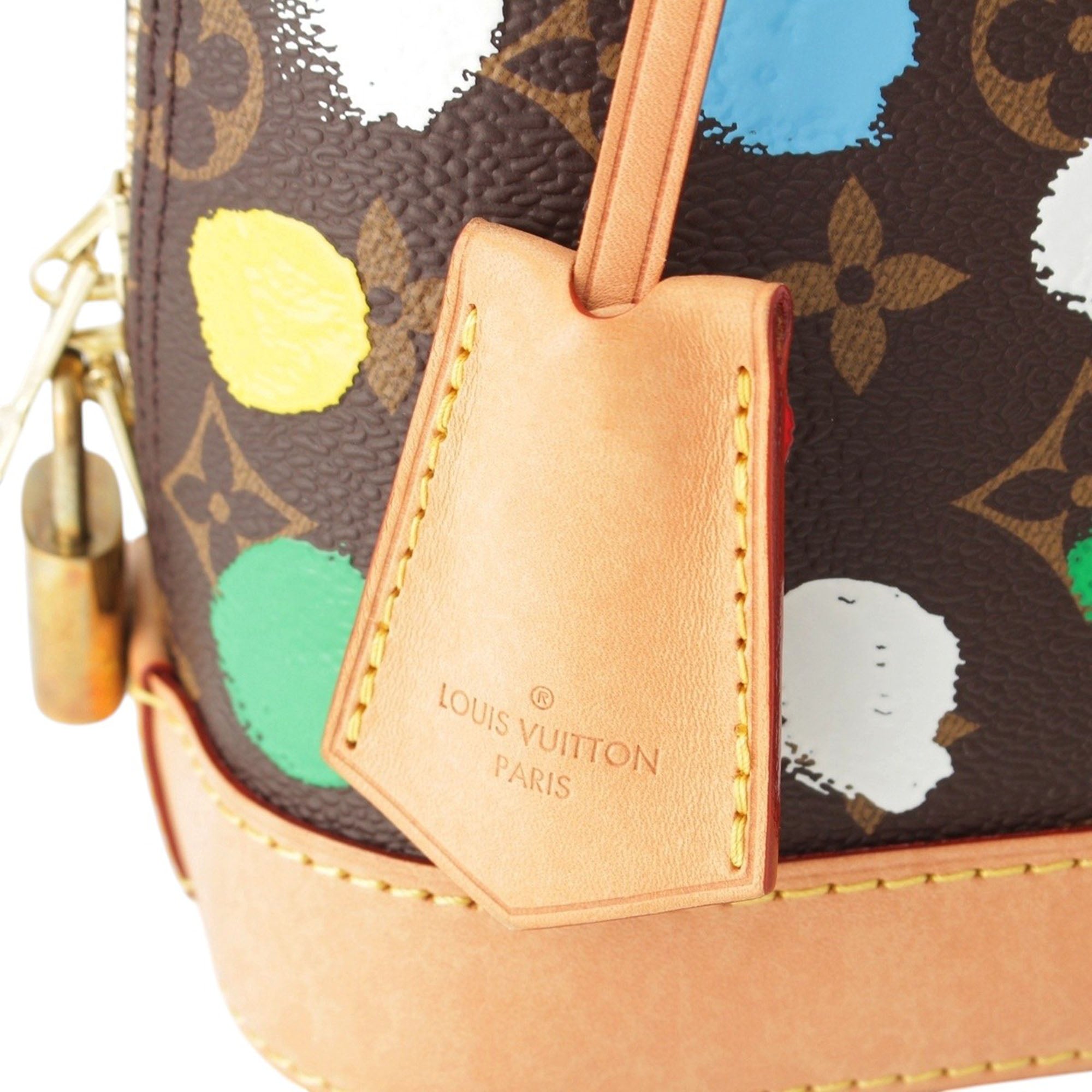 Louis Vuitton Yayoi Kusama Monogram Dots Alma BB - image 8