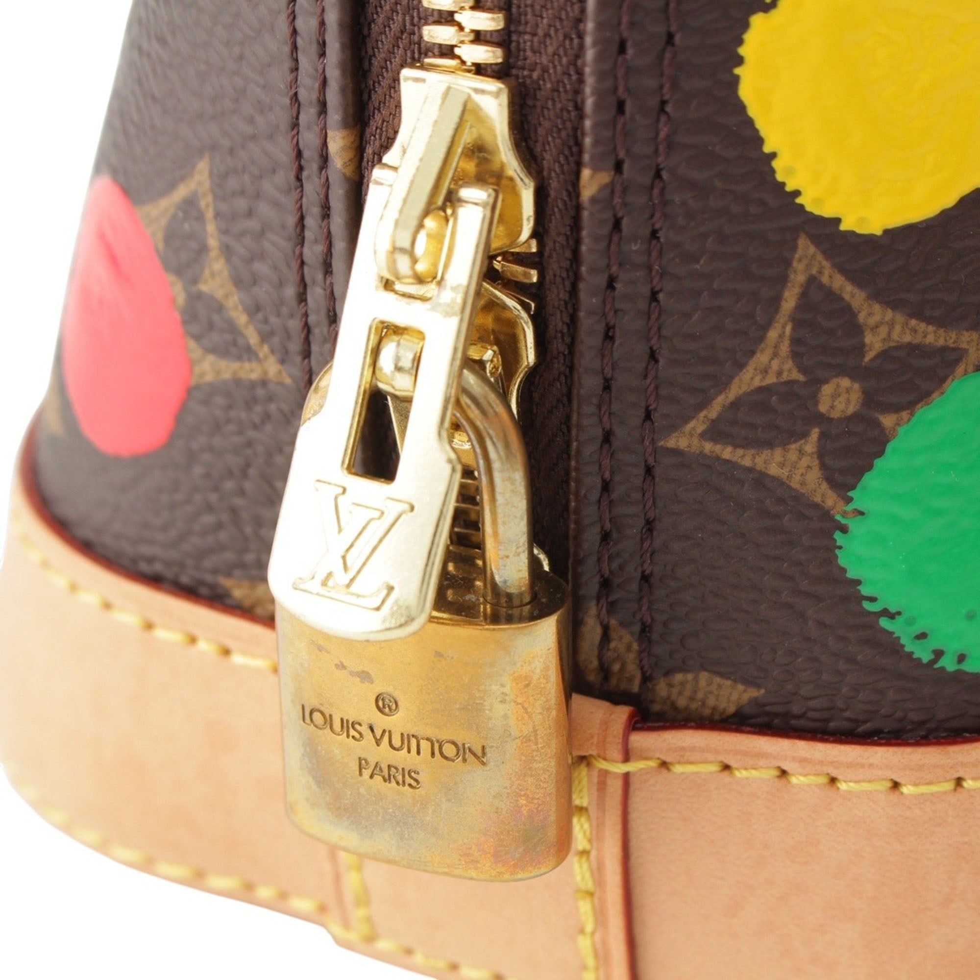Louis Vuitton Yayoi Kusama Monogram Dots Alma BB - image 9