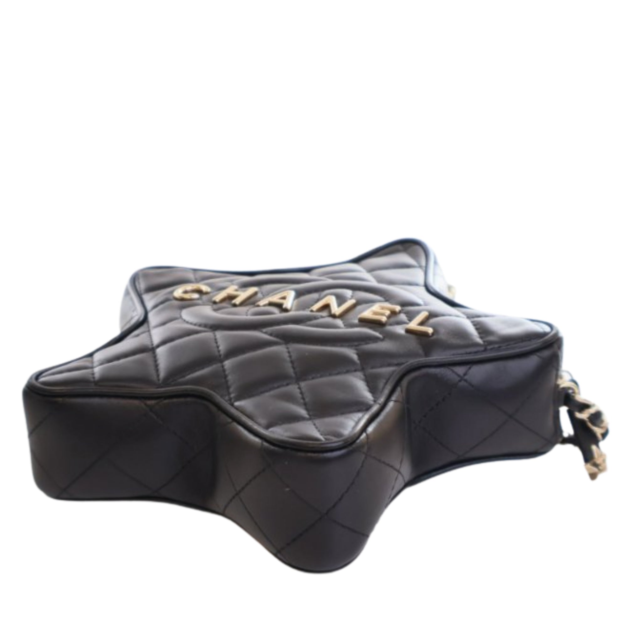 Chanel Quilted Lambskin Walk Of Fame Star Crossbody - image 14