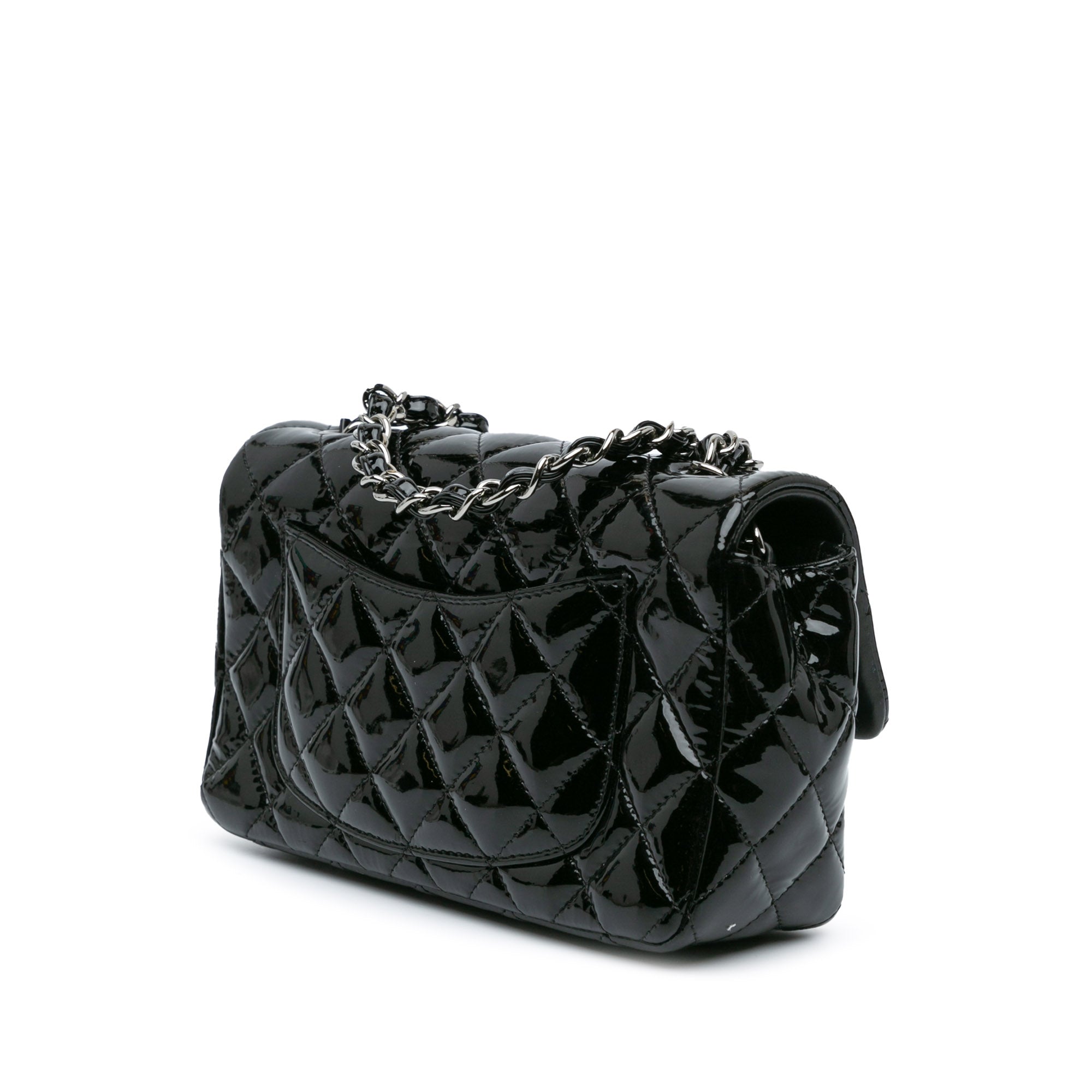 Chanel Mini Rectangular Classic Patent Single Flap - image 2
