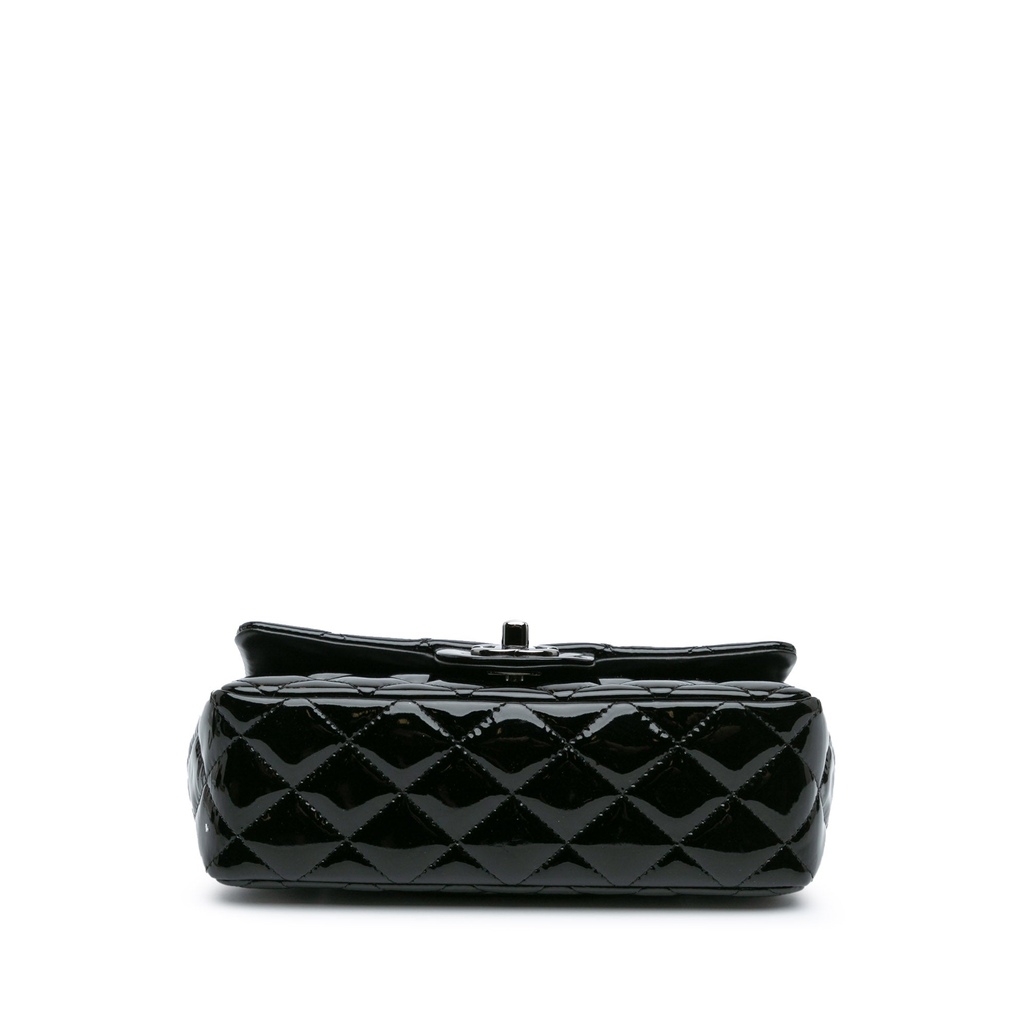 Chanel Mini Rectangular Classic Patent Single Flap - image 3
