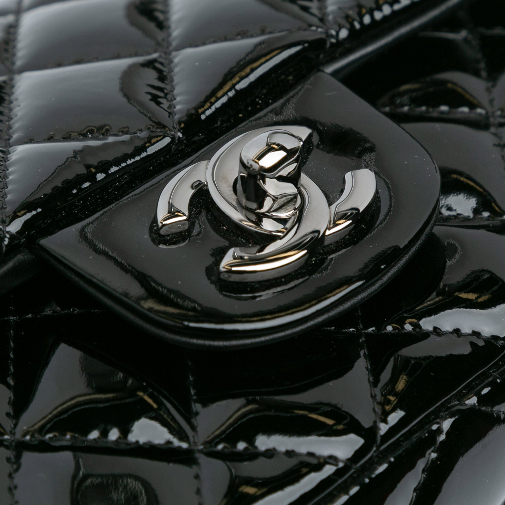 Chanel Mini Rectangular Classic Patent Single Flap - image 8