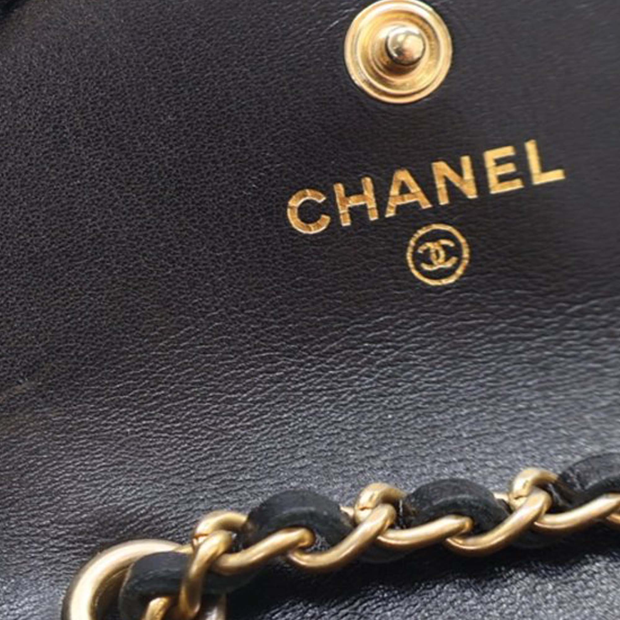 Chanel Quilted Shiny Aged Calfskin Waist Belt Bag - image 12