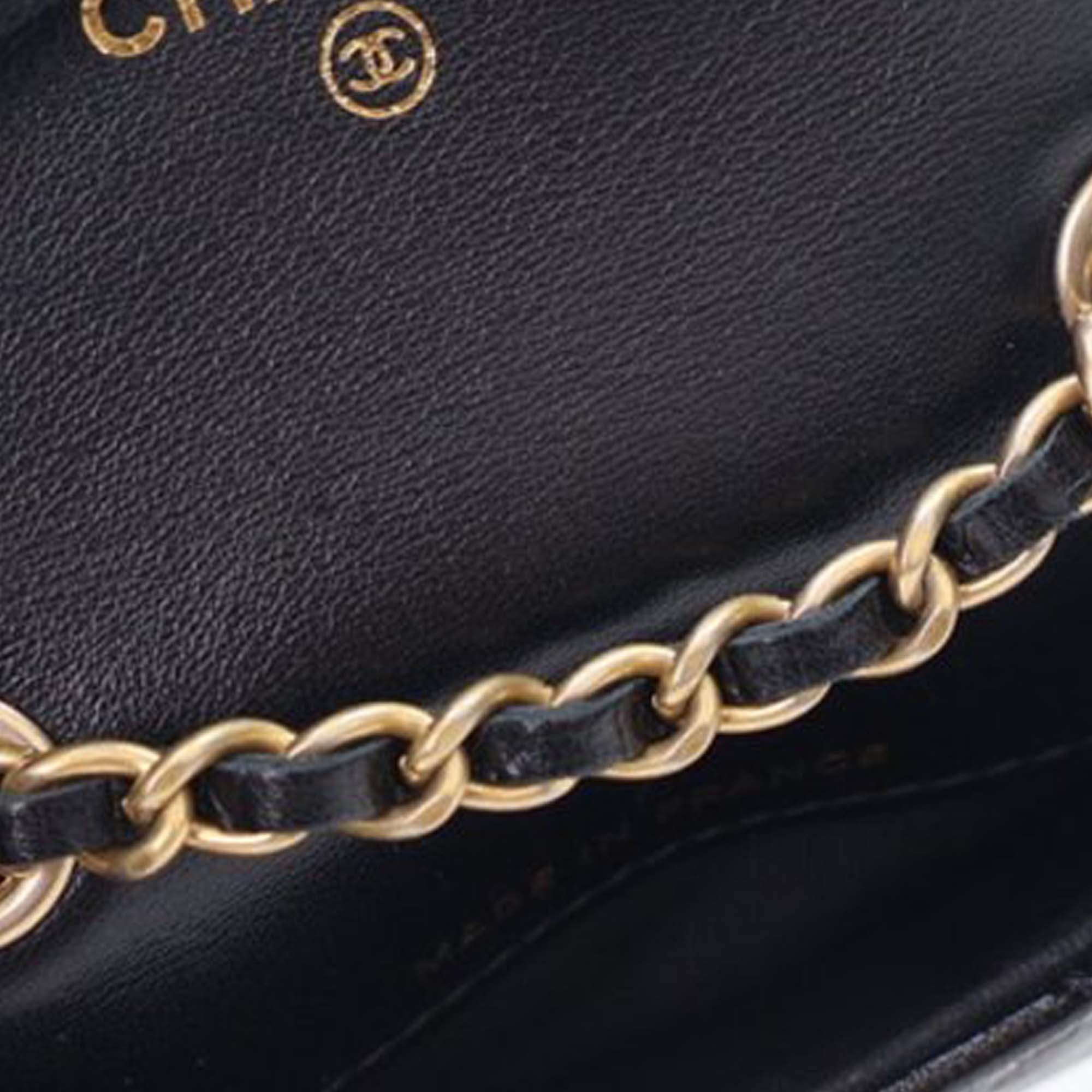 Chanel Quilted Shiny Aged Calfskin Waist Belt Bag - image 14