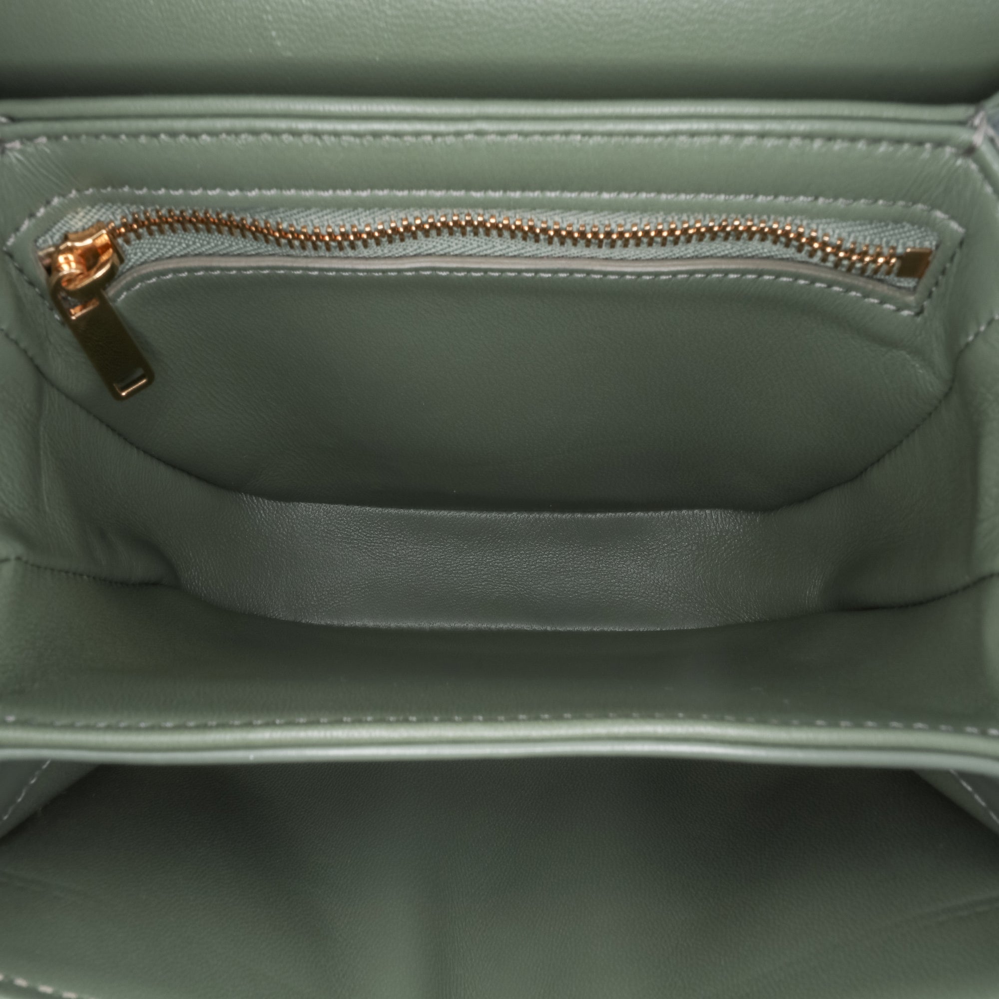 Celine Teen Shiny Calfskin Triomphe Besace Clea Chain Crossbody - image 4
