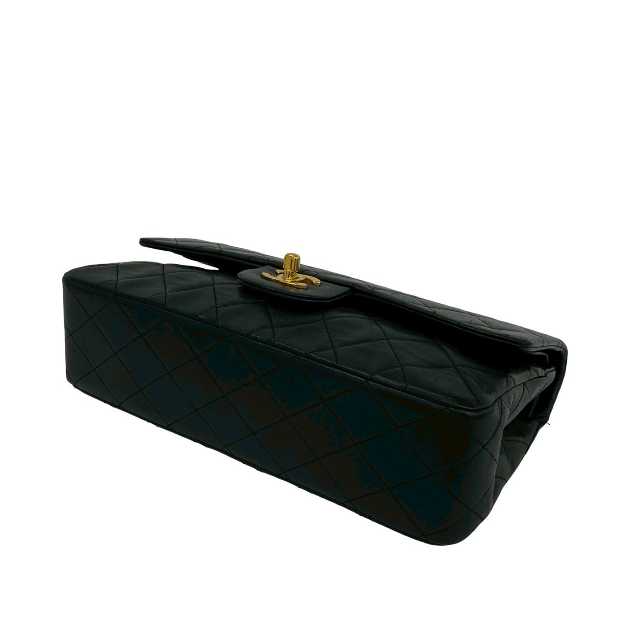 Chanel Medium Classic Lambskin Double Flap - image 8