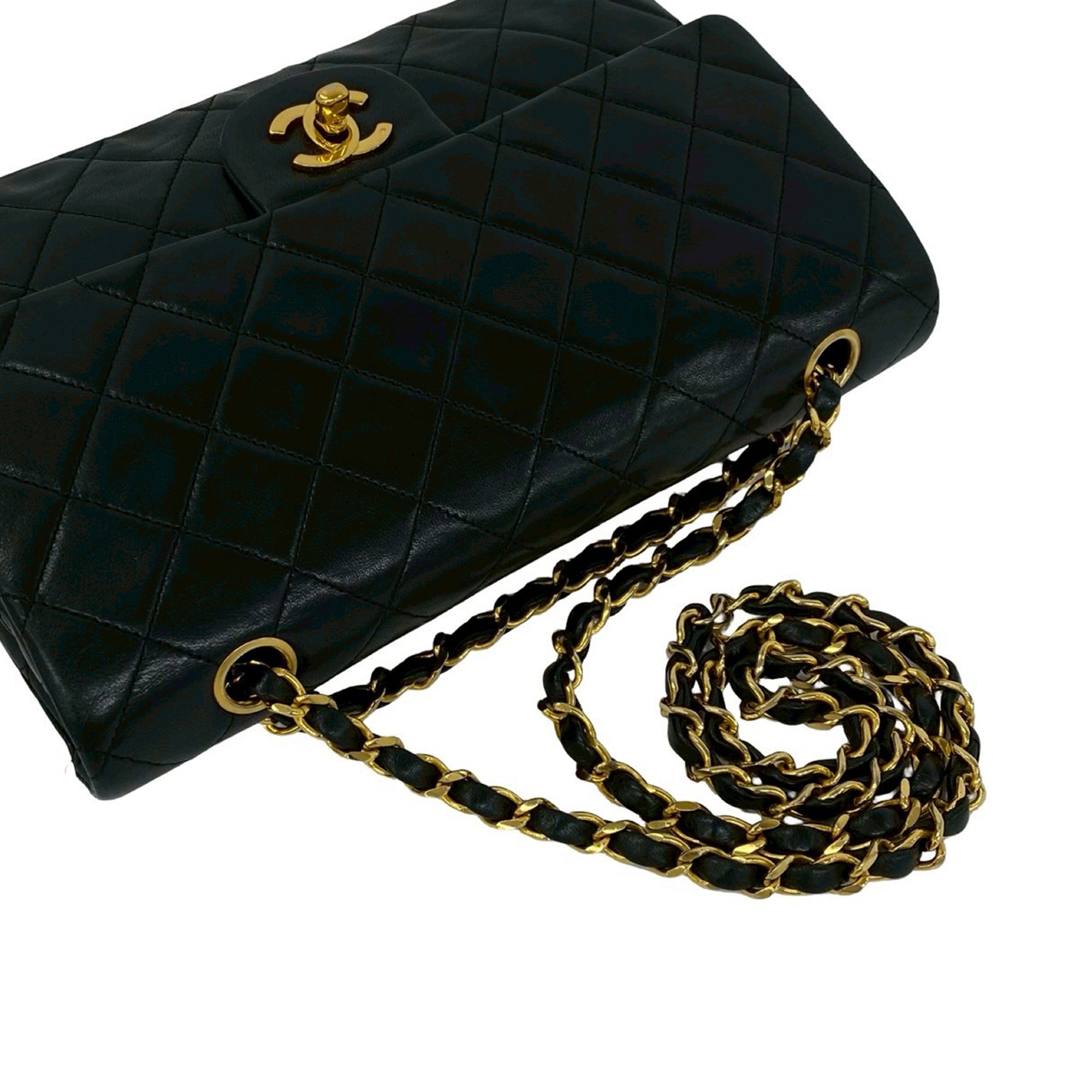 Chanel Medium Classic Lambskin Double Flap - image 9