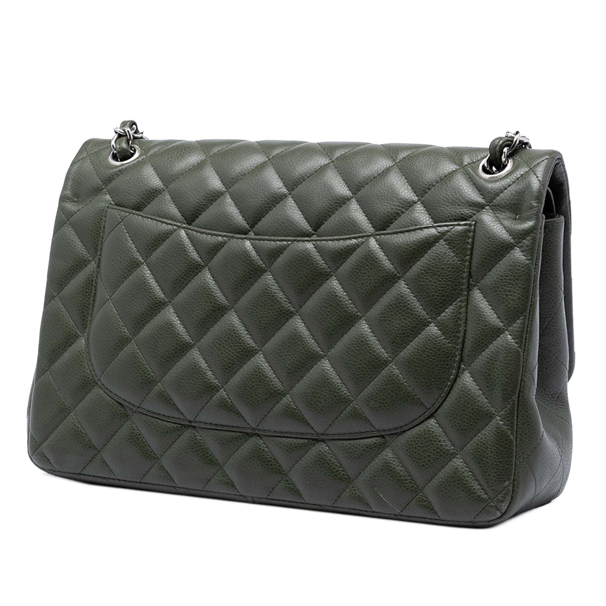 Chanel Jumbo Classic Caviar Double Flap - image 2