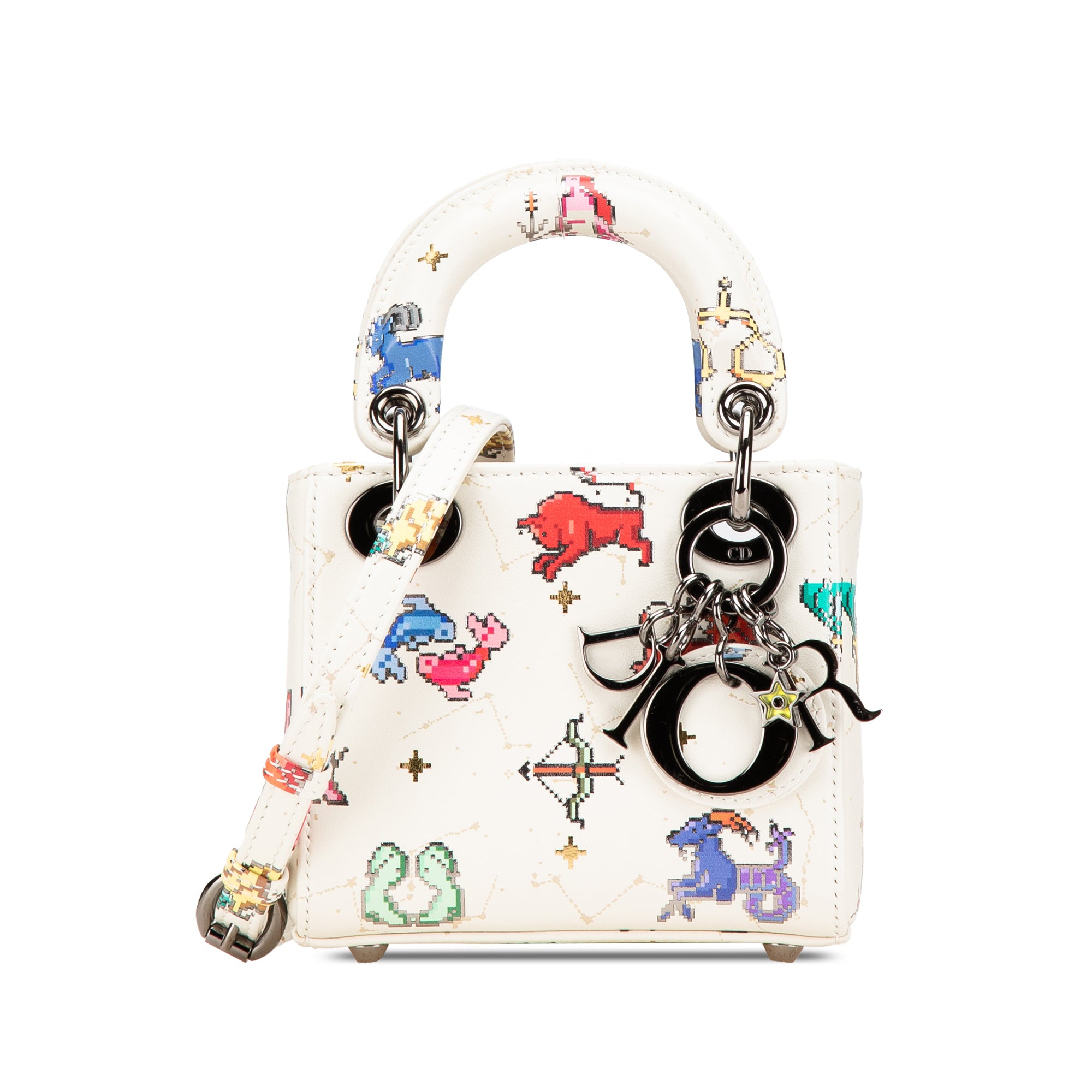 Dior Micro Calfskin Pixel Zodiac Lady Dior - image 1