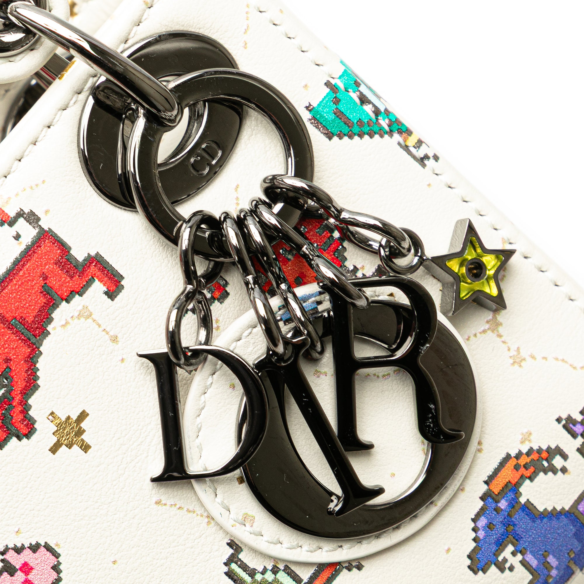 Dior Micro Calfskin Pixel Zodiac Lady Dior - image 7