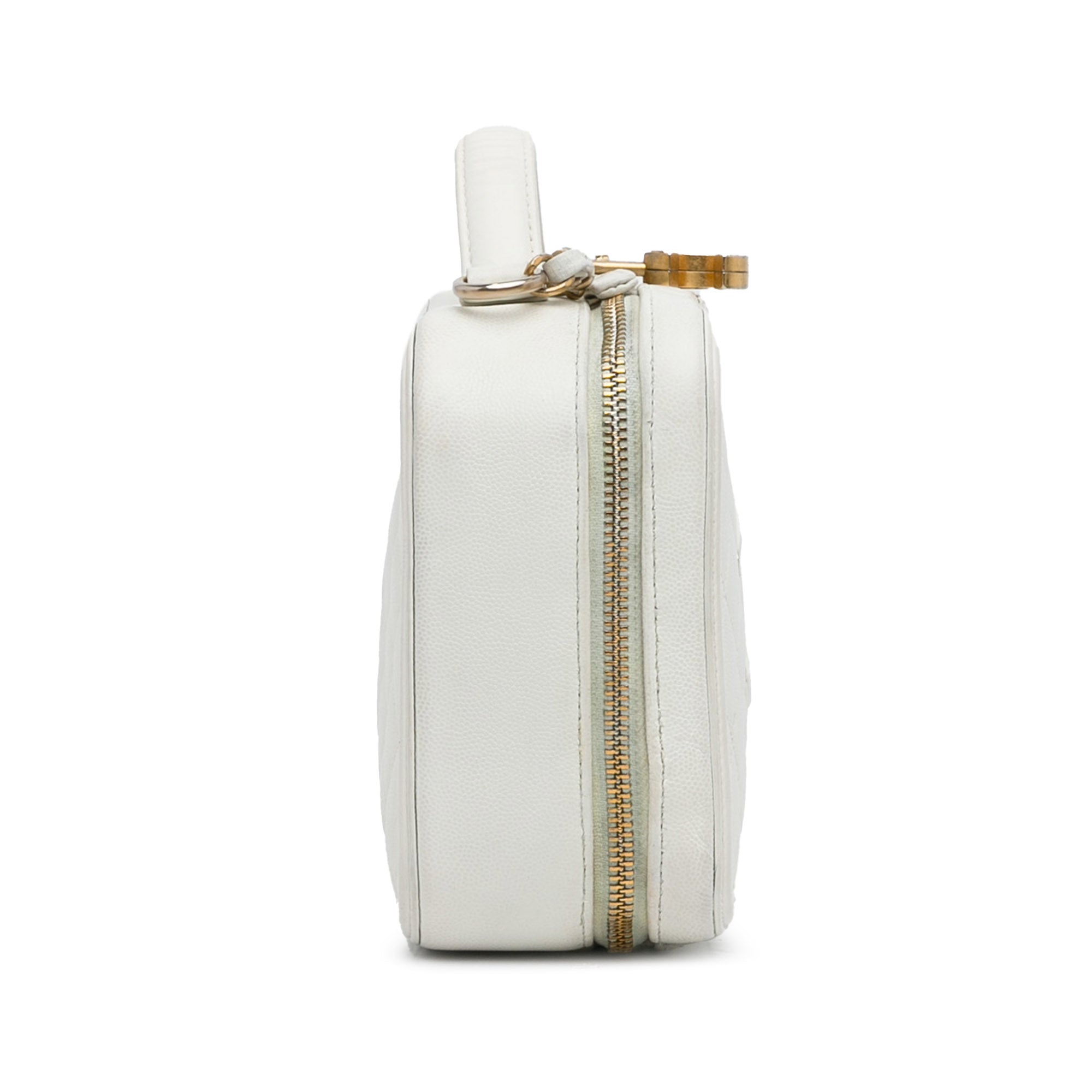 Chanel Medium Caviar Filigree Vanity Case - image 3