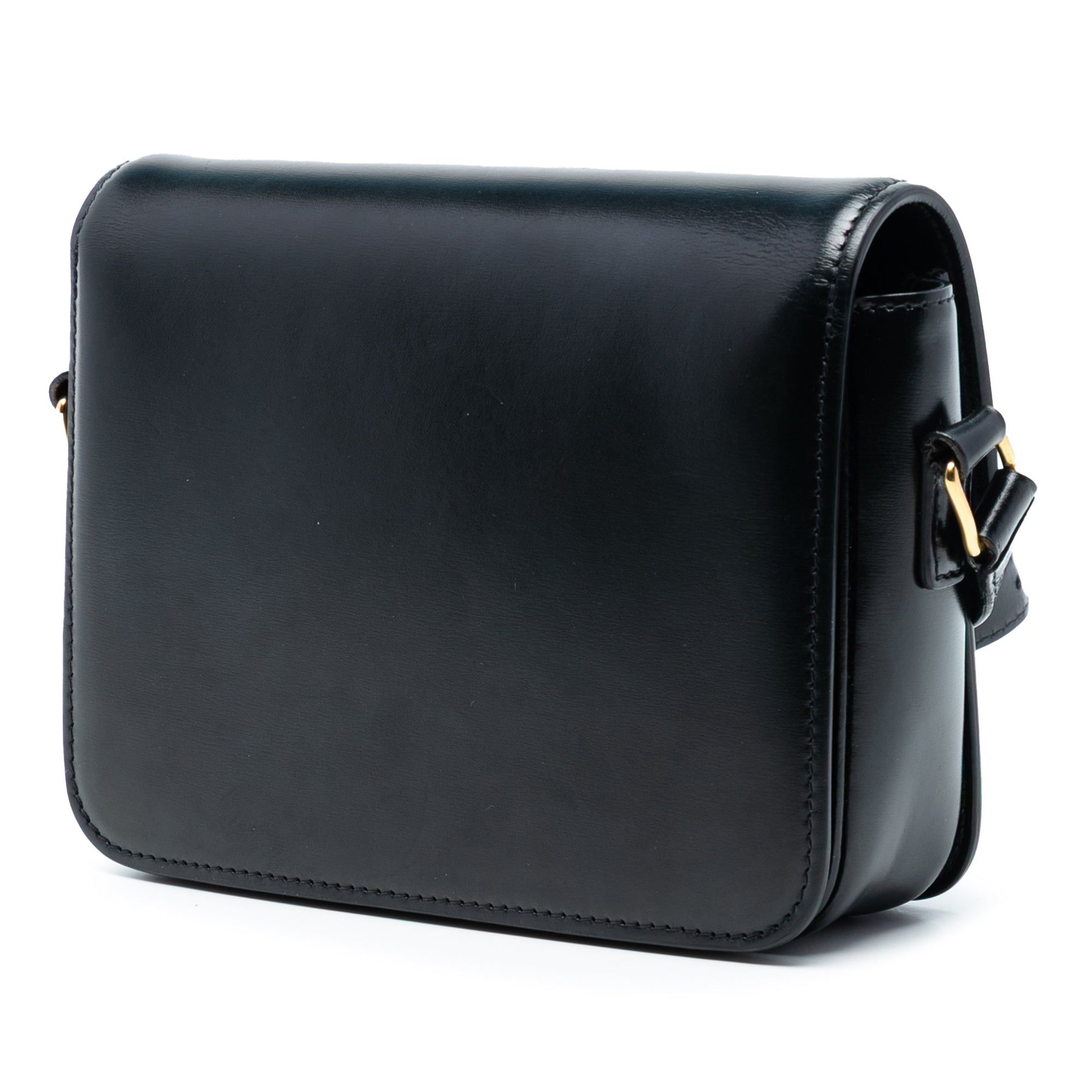 Celine Teen Shiny Calfskin Triomphe Crossbody - image 2