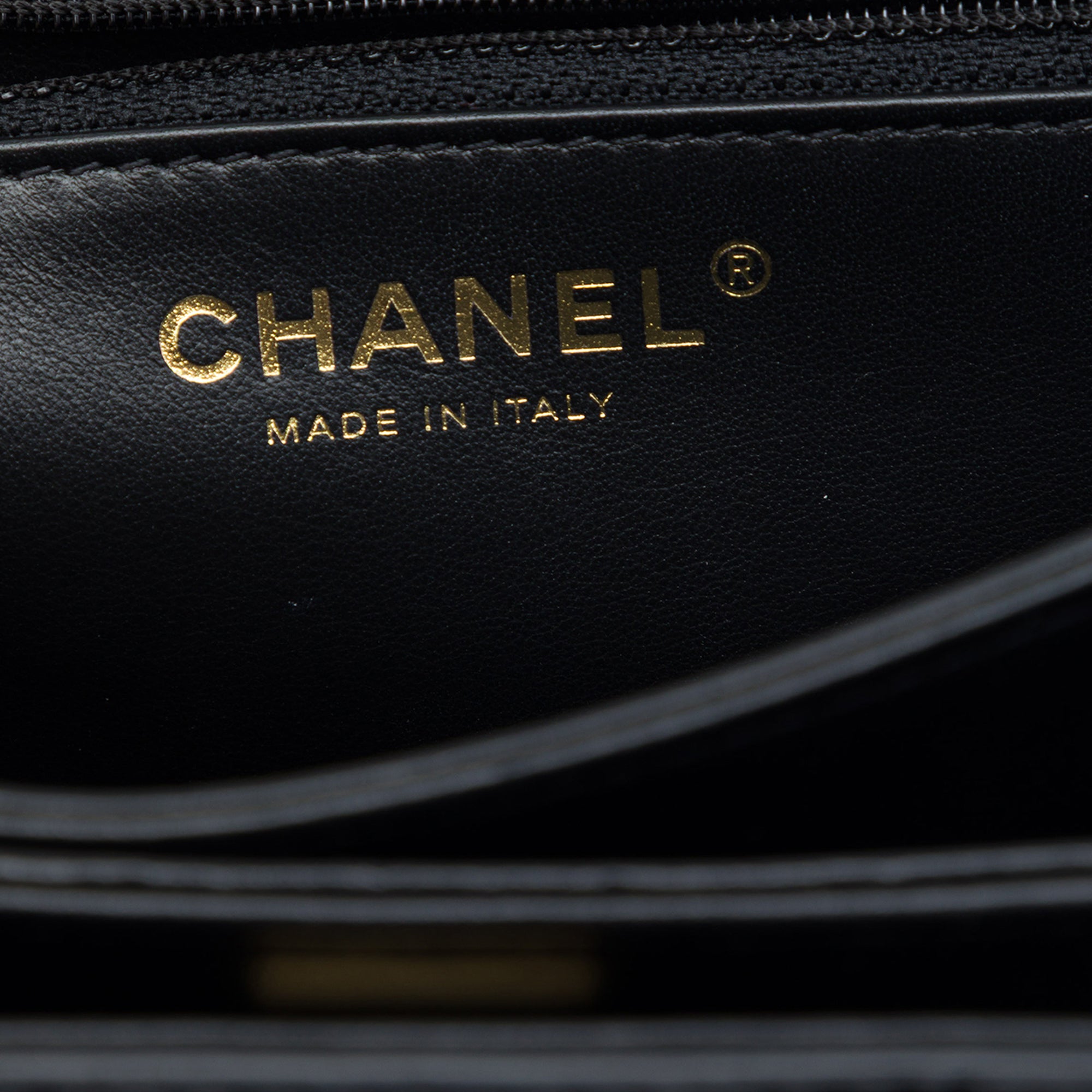 Chanel CC Quilted Patent Accordion Pushlock Top Handle Flap - image 5