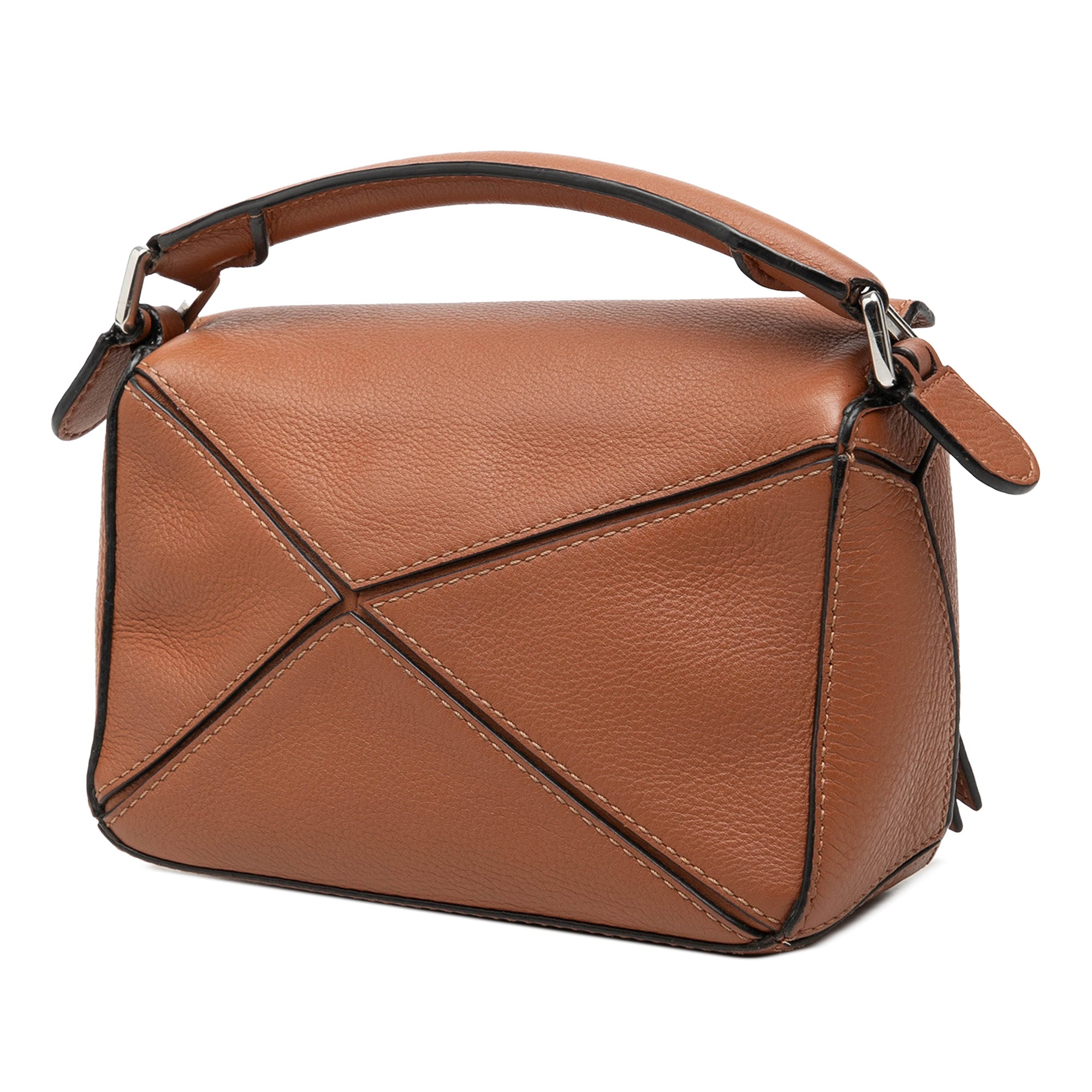 LOEWE Mini Calfskin Puzzle Satchel - image 2