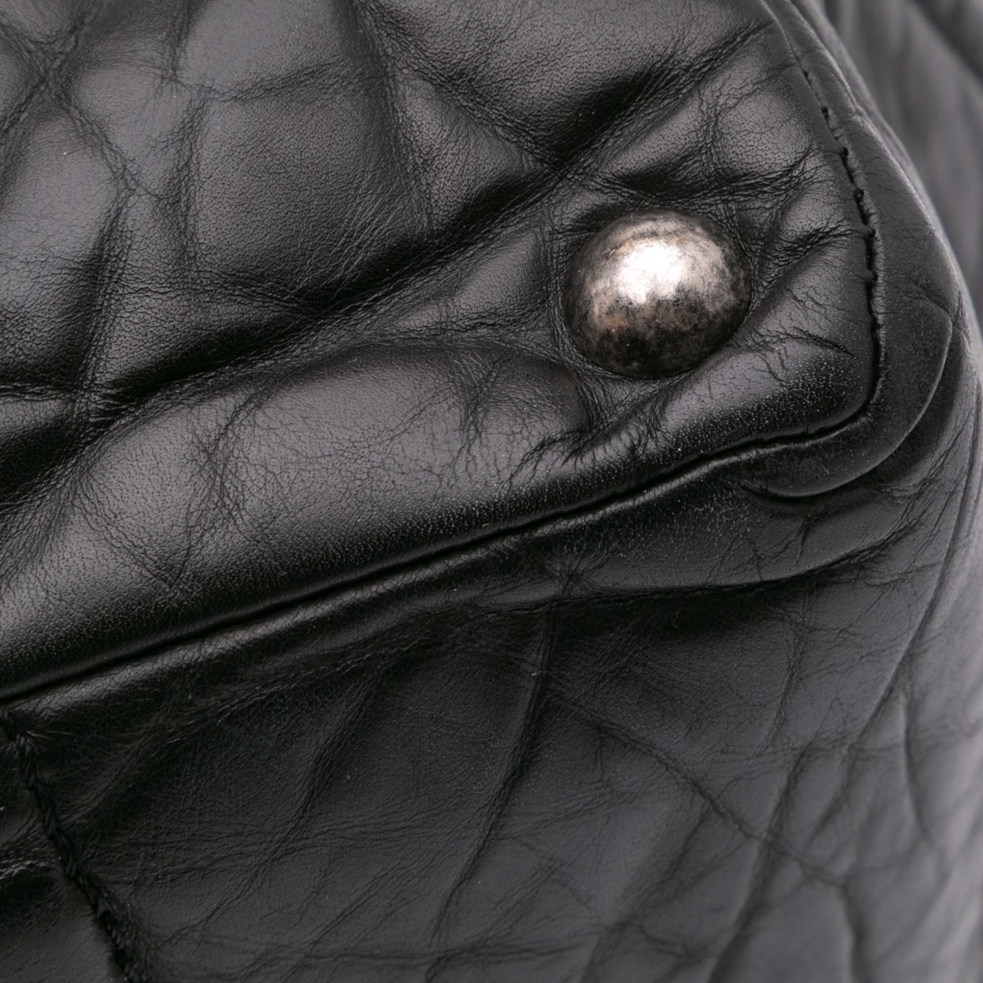 Chanel Distressed Calfskin Shopping In Moscow Tote - image 9