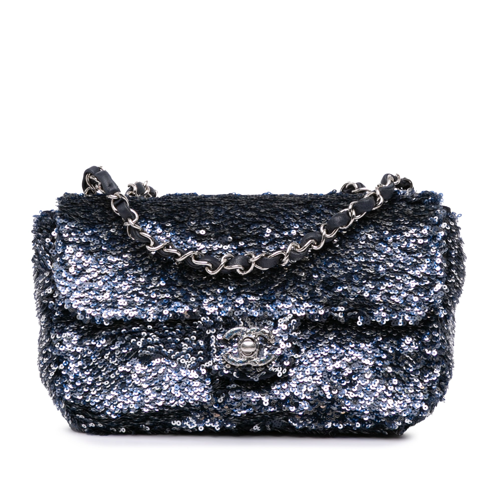 Chanel Small Sequin Single Flap - image 1
