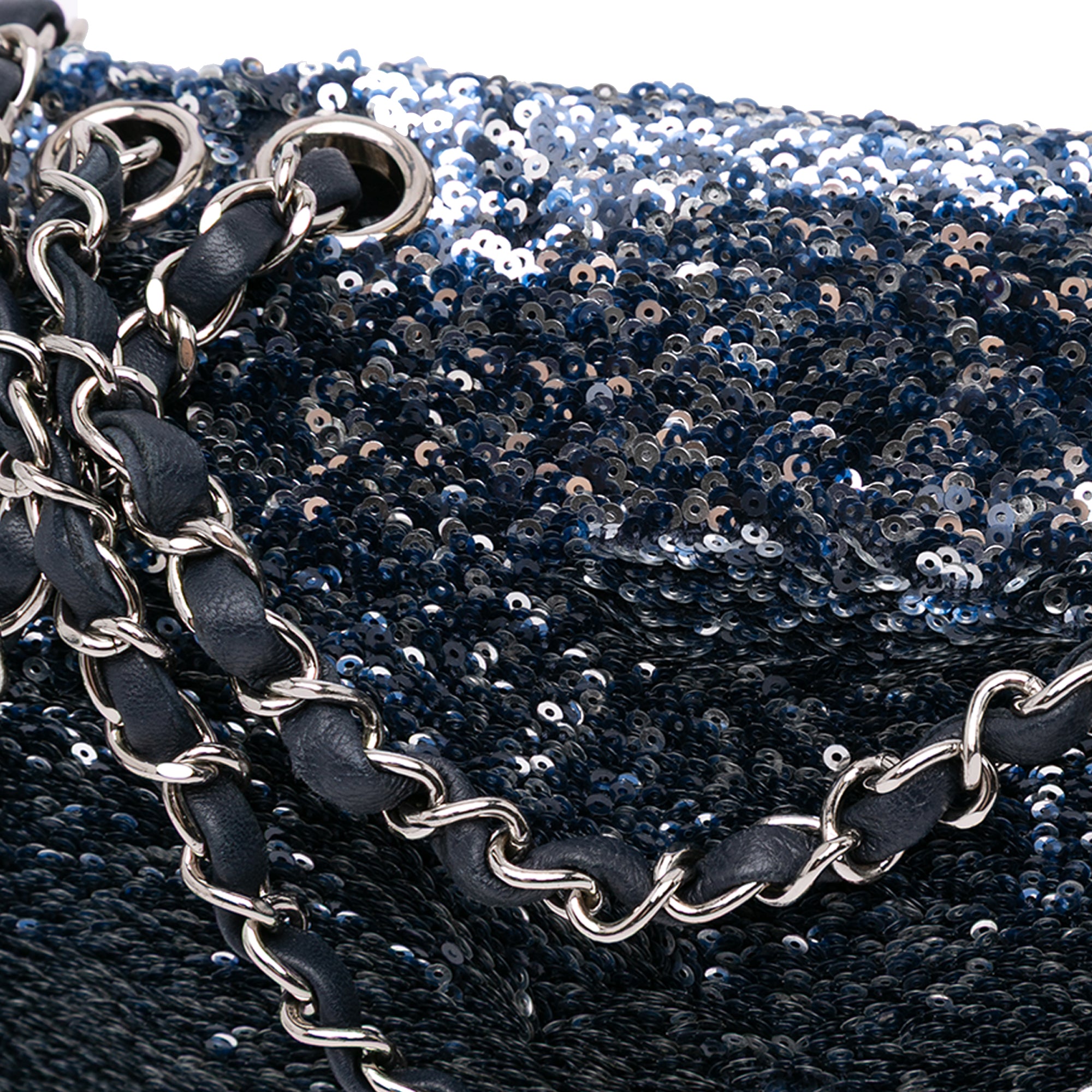 Chanel Small Sequin Single Flap - image 10