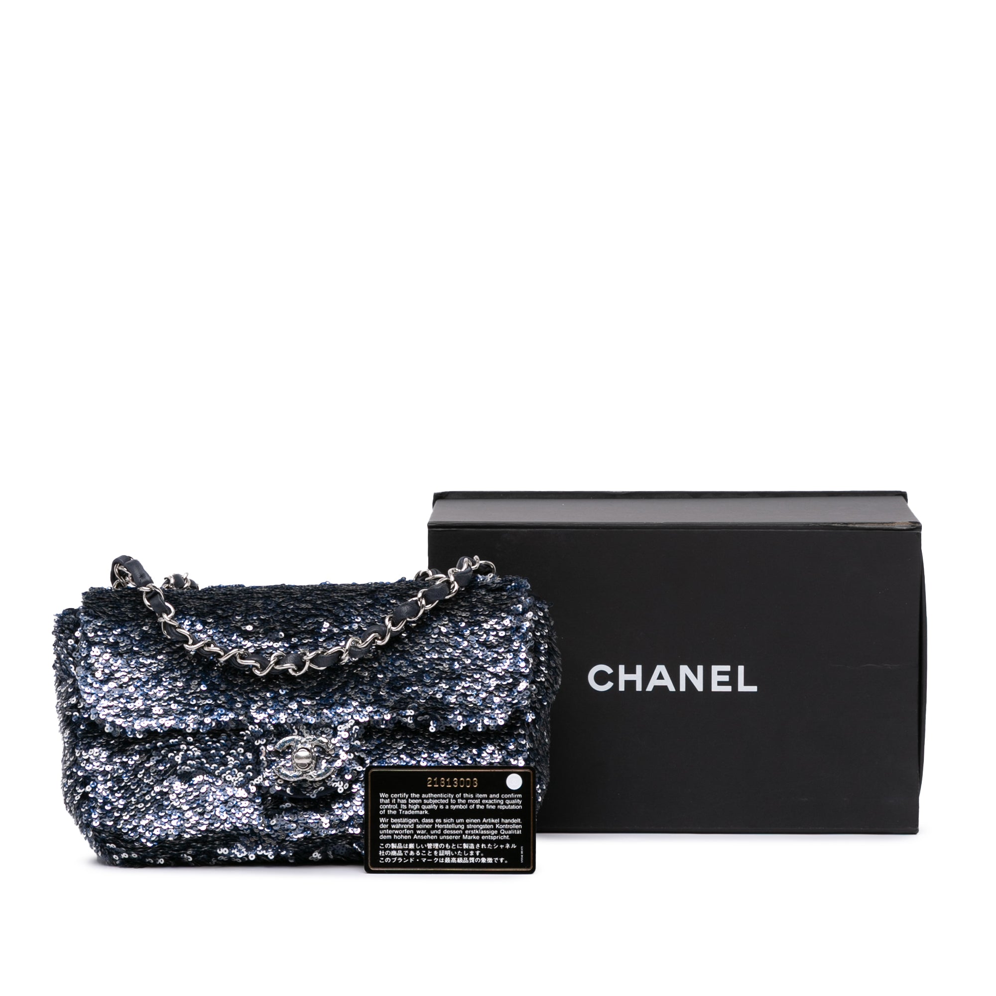 Chanel Small Sequin Single Flap - image 12