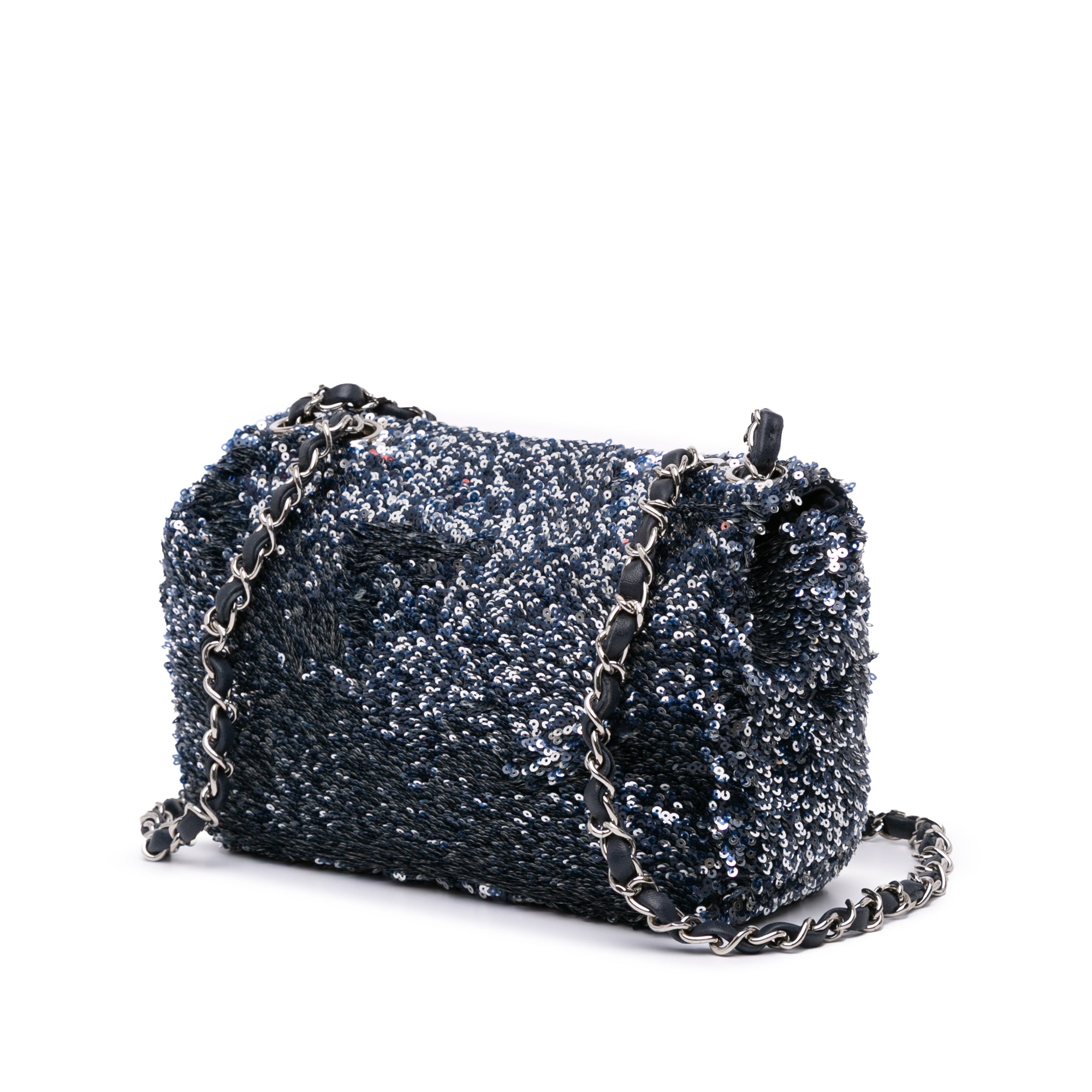 Chanel Small Sequin Single Flap - image 2