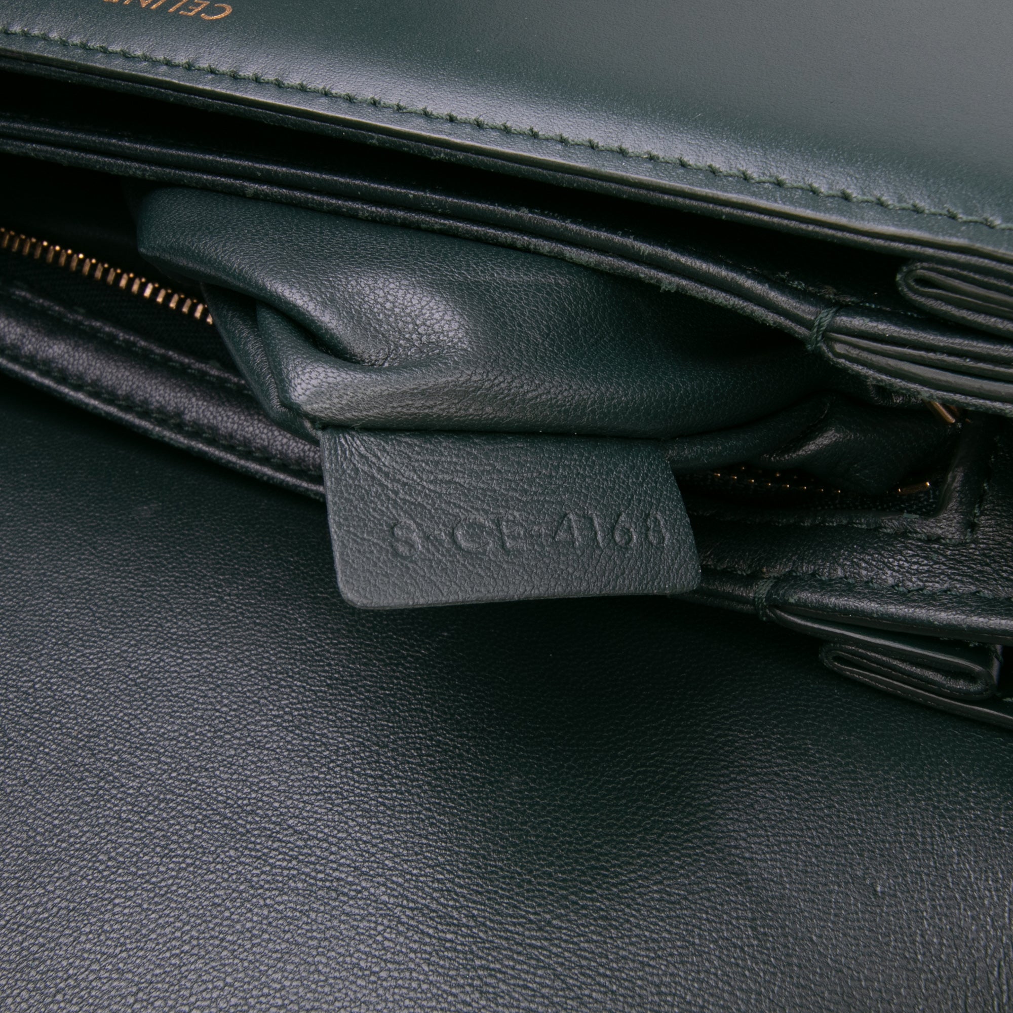 Celine Classique Shiny Calfskin Triomphe Crossbody - image 7